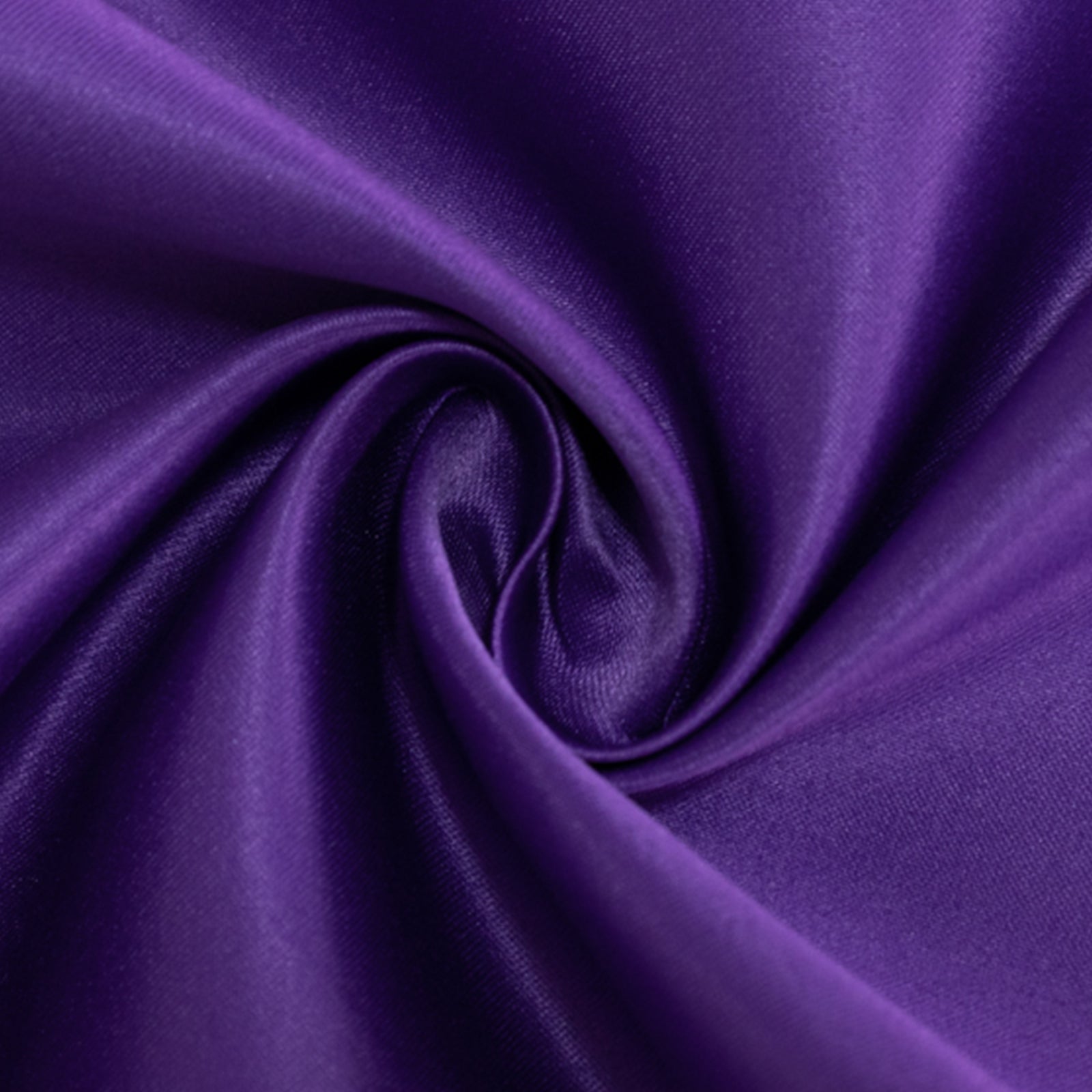 Luxurious Purple Lamour Satin Rectangle Tablecloth, 90x132 - Soft & Silk - like