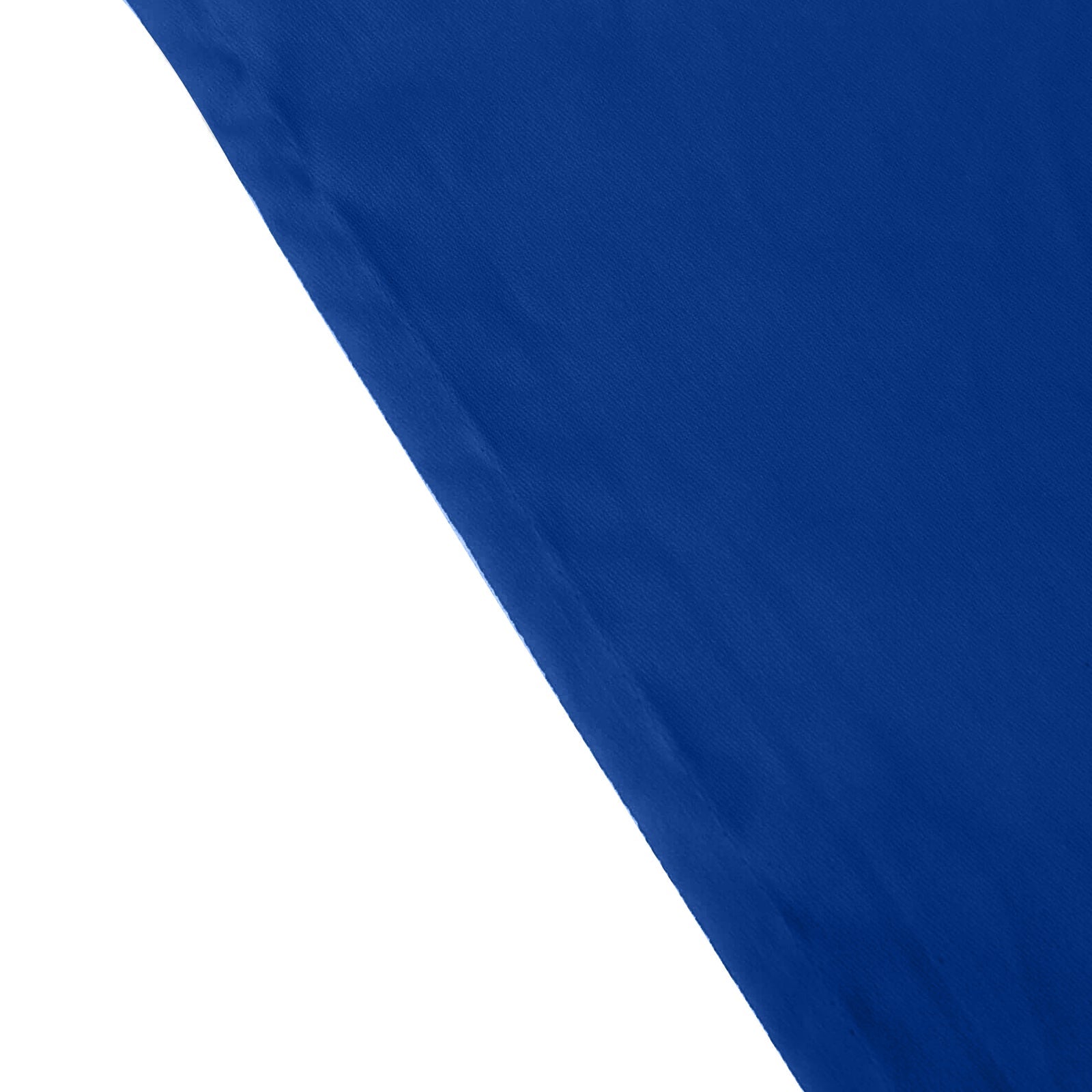 Wrinkle-Resistant Royal Blue Cotton Blend 60x102 Rectangle Tablecloth - Ideal for Events!