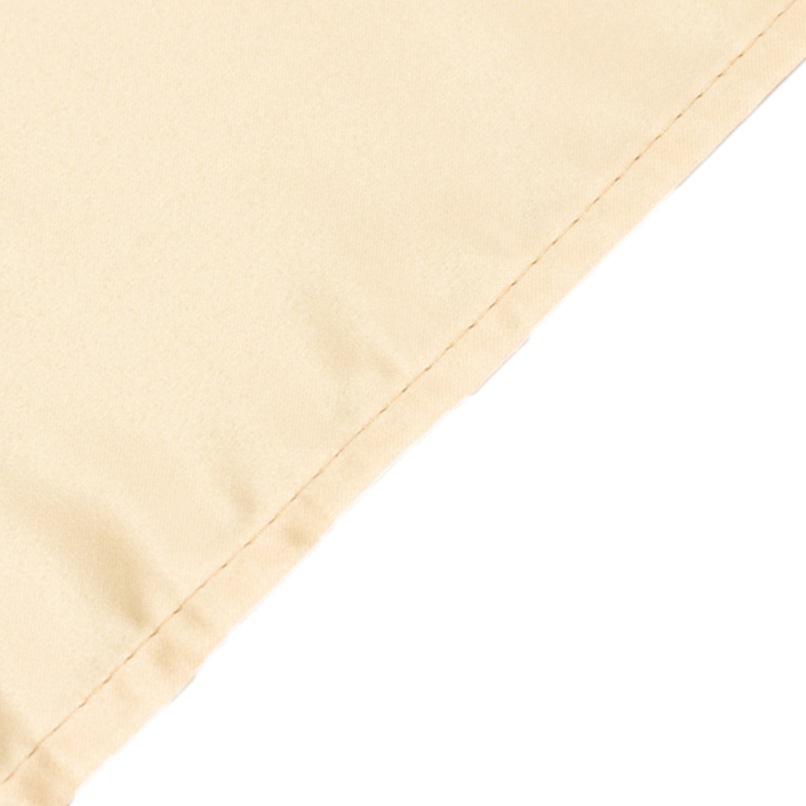 Get This Durable & Silky Soft Beige Lamour Satin Rectangle Tablecloth (60x102)