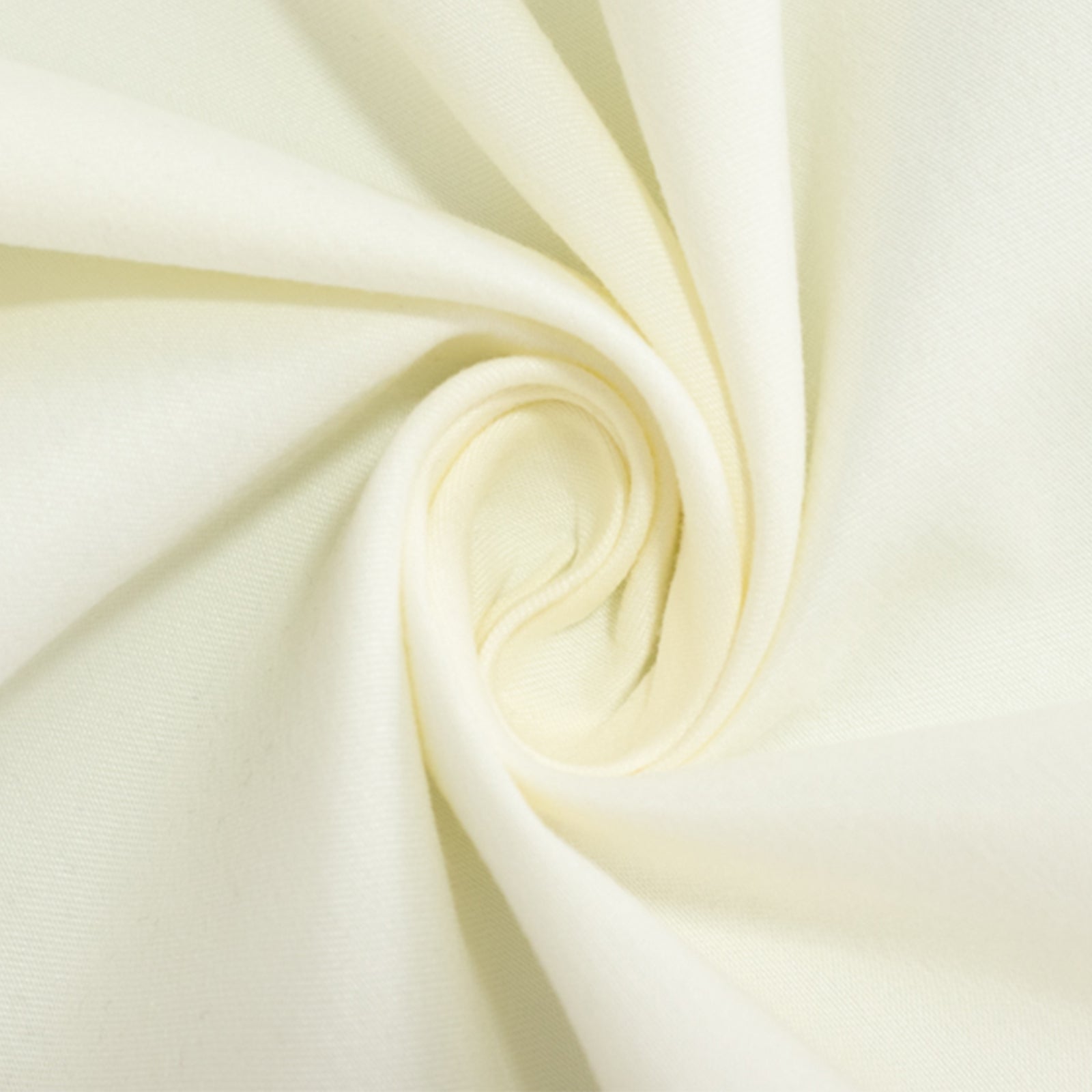Get This Wrinkle-Resistant Ivory 108-Inch Cotton Blend Round Tablecloth Now