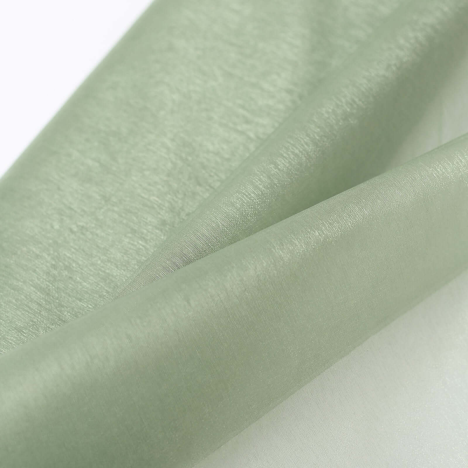 Sage Green Sheer Chiffon Fabric Bolt - 54