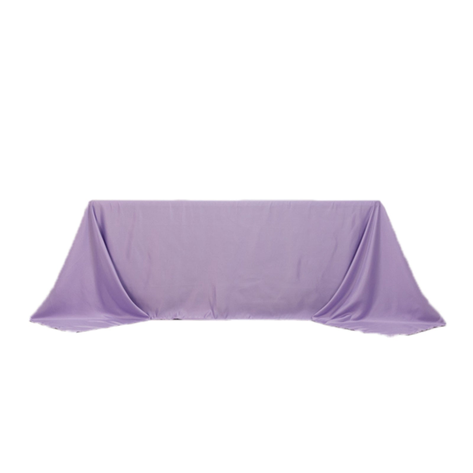 Lavender Lilac Lamour Satin Tablecloth - Soft & Durable, Ideal for Events