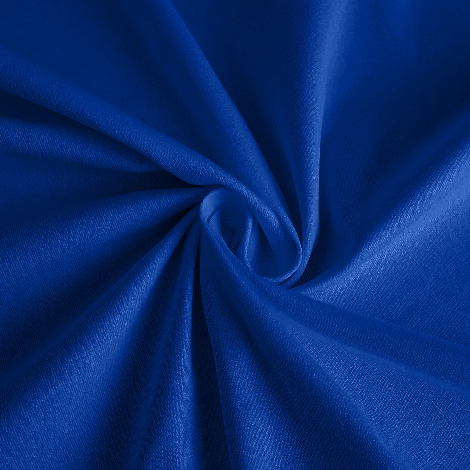 Wrinkle-Resistant Royal Blue Cotton Blend 60x102 Rectangle Tablecloth - Ideal for Events!