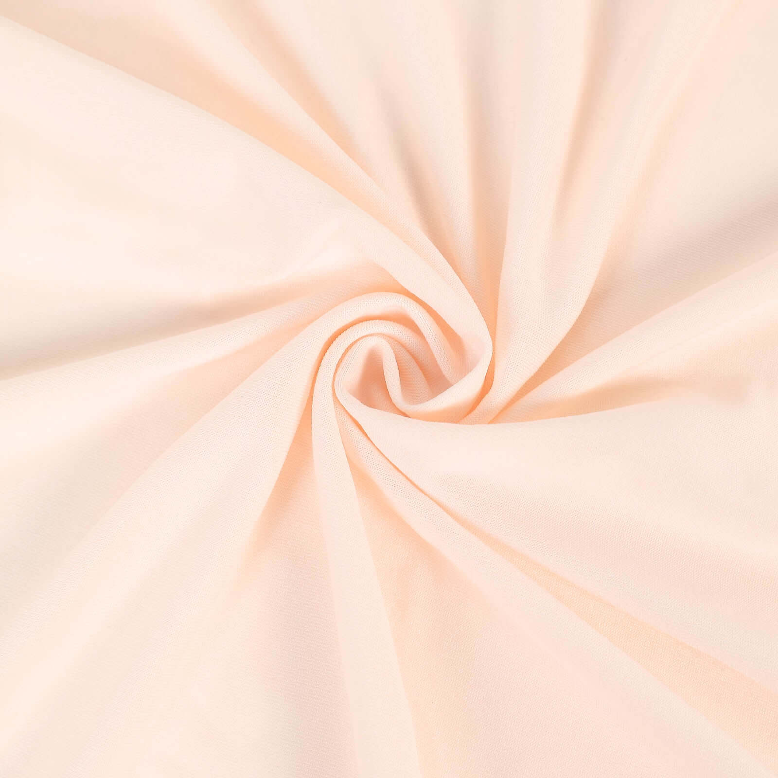 Exclusive Blush Stretch Spandex 6ft Rectangle Tablecloth - Ideal for Events & Presentations
