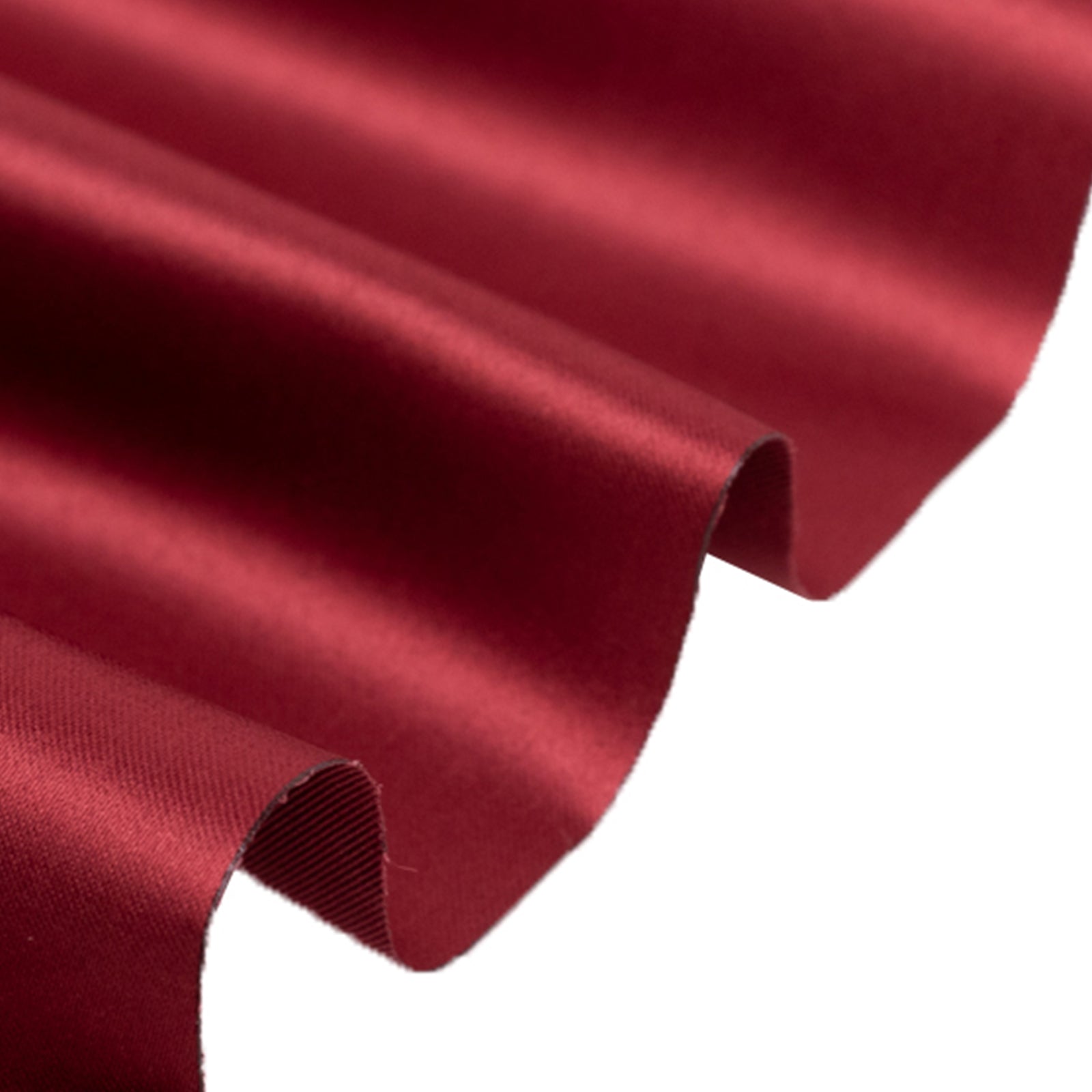 Special Offer! 54-Inch Wide, 10-Yard Burgundy Lamour Satin Fabric Bolt for Sewing