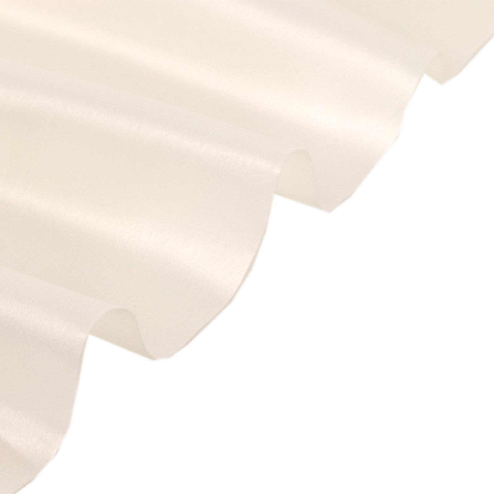 Exclusive Heavy Matte Ivory Lamour Satin Fabric Bolt - 54 Inches Wide, 10 Yards Long