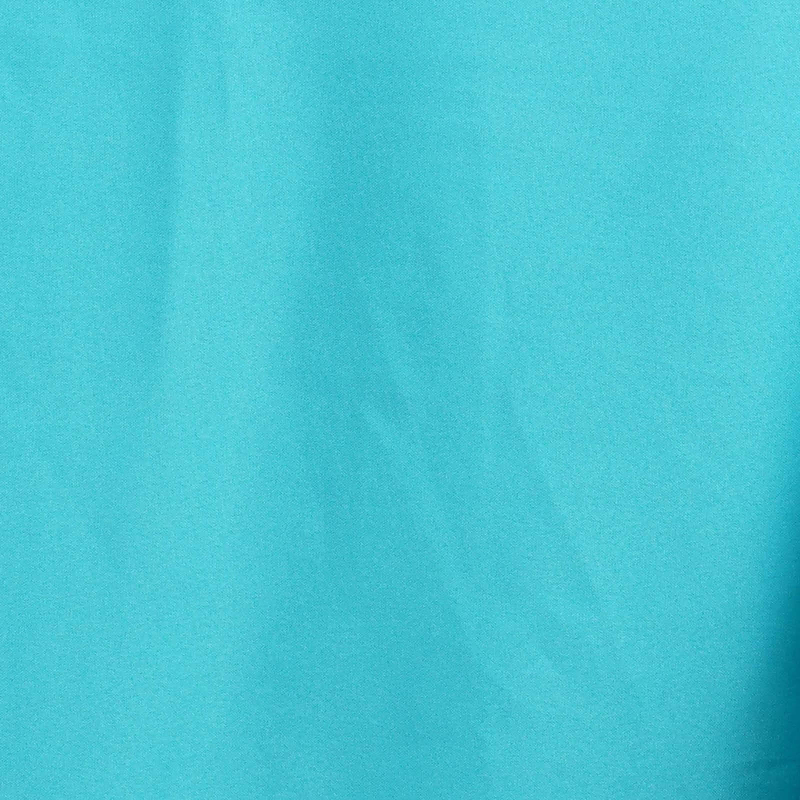 Turquoise Seamless Wrinkle-Resistant 90x156 Polyester Rectangle Tablecloth - Perfect for Events