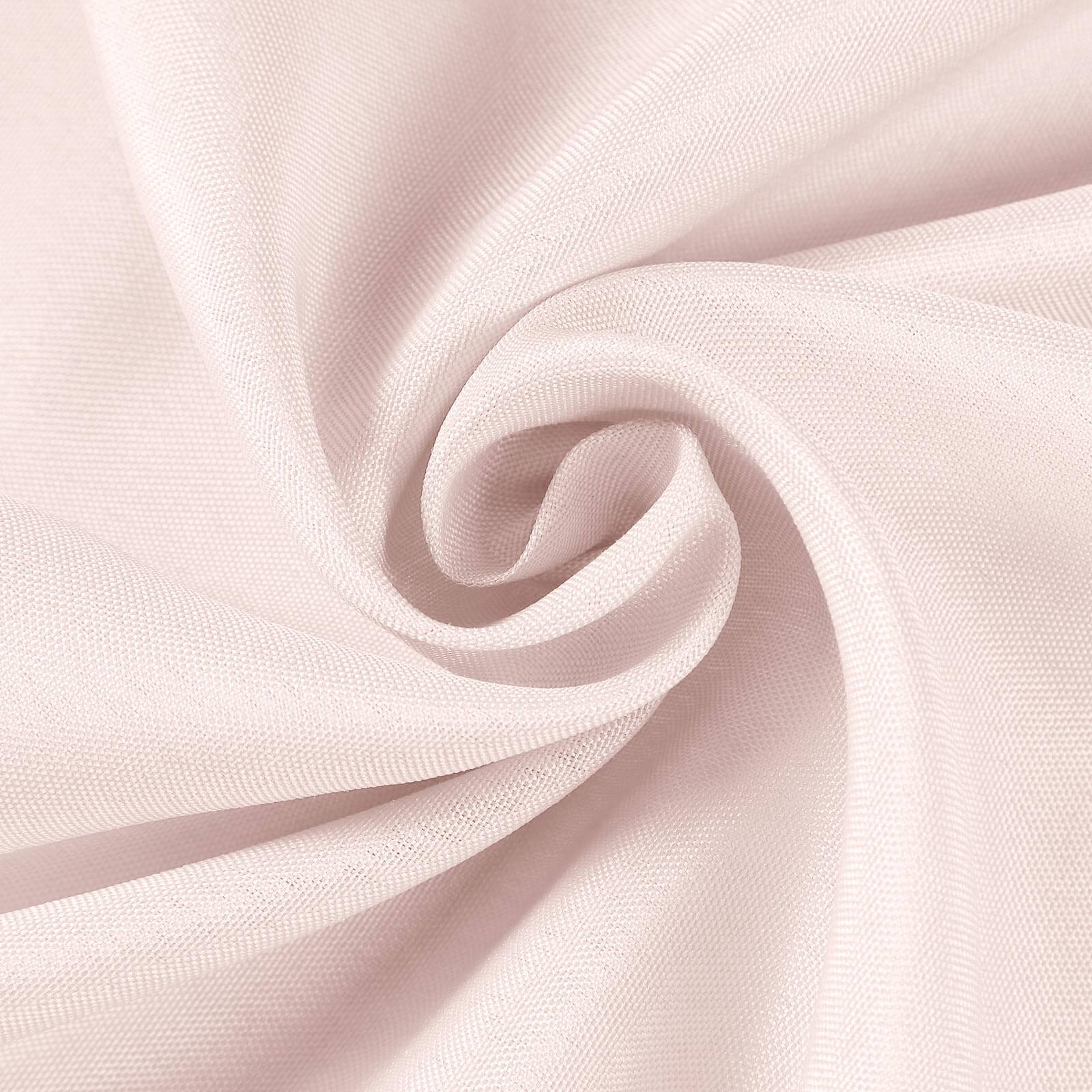 Blush 54x54 Polyester Square Table Overlay - Wrinkle-Resistant & Durable