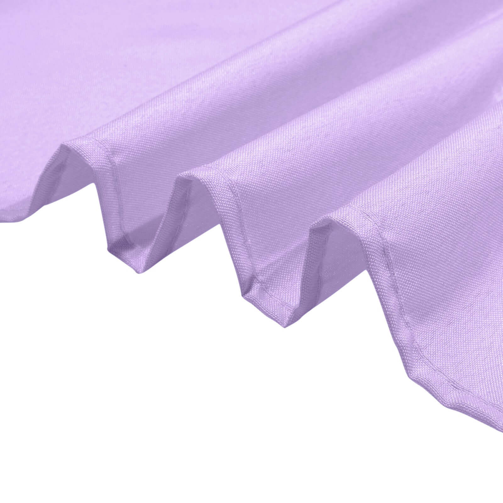 Wrinkle-Resistant Lavender Lilac Polyester Tablecloth 60x126 - Ideal for Events
