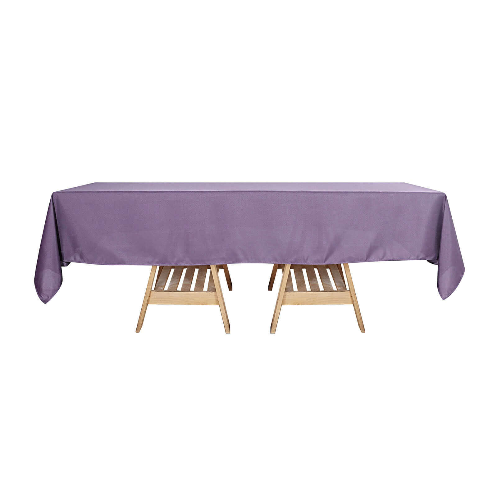Stylish & Durable Violet Amethyst Polyester 60x102 Rectangle Tablecloth - Great Deal