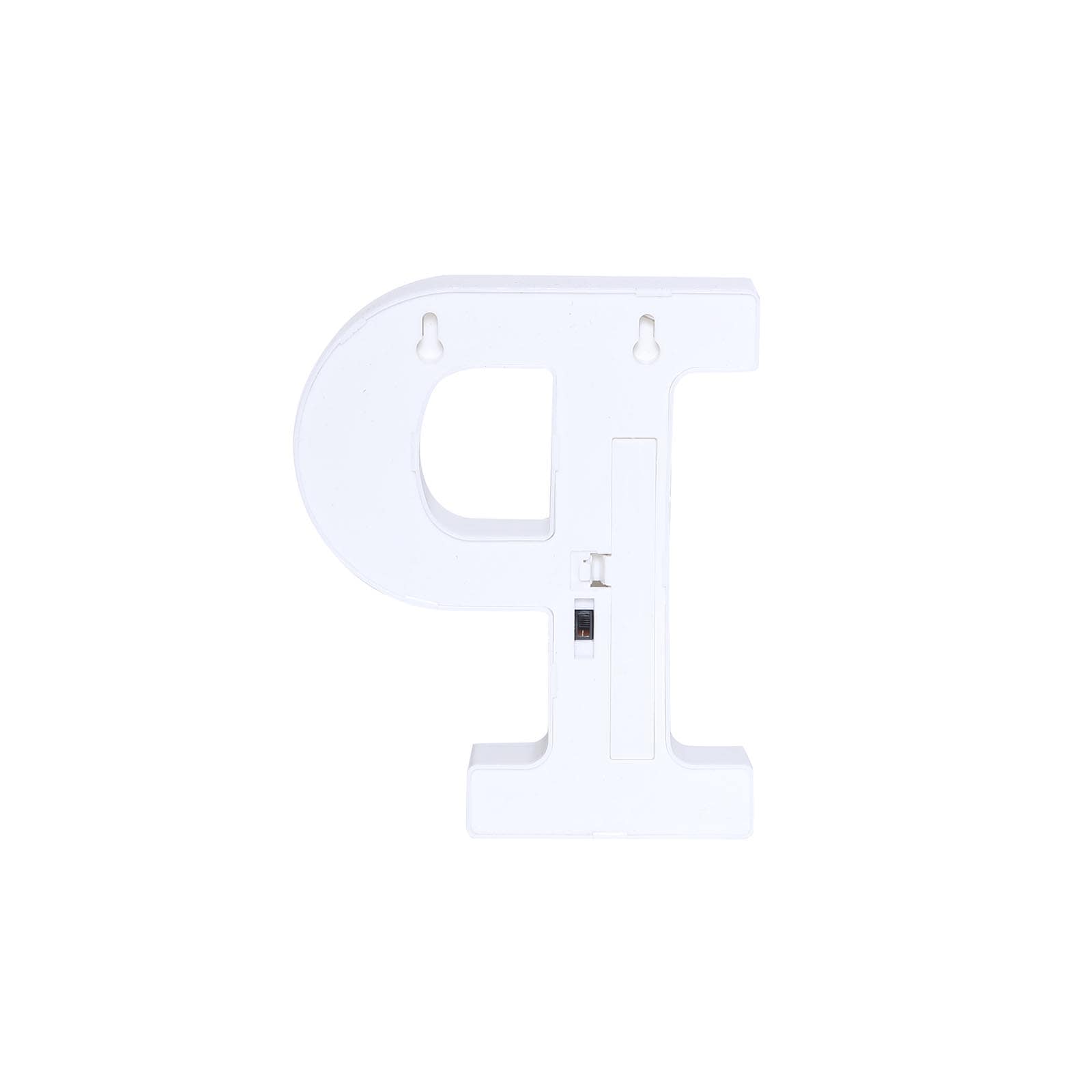 Hot! 3D Gold Marquee Letter P with 5 Warm White LED Lights - Ideal Event Decor, 6'