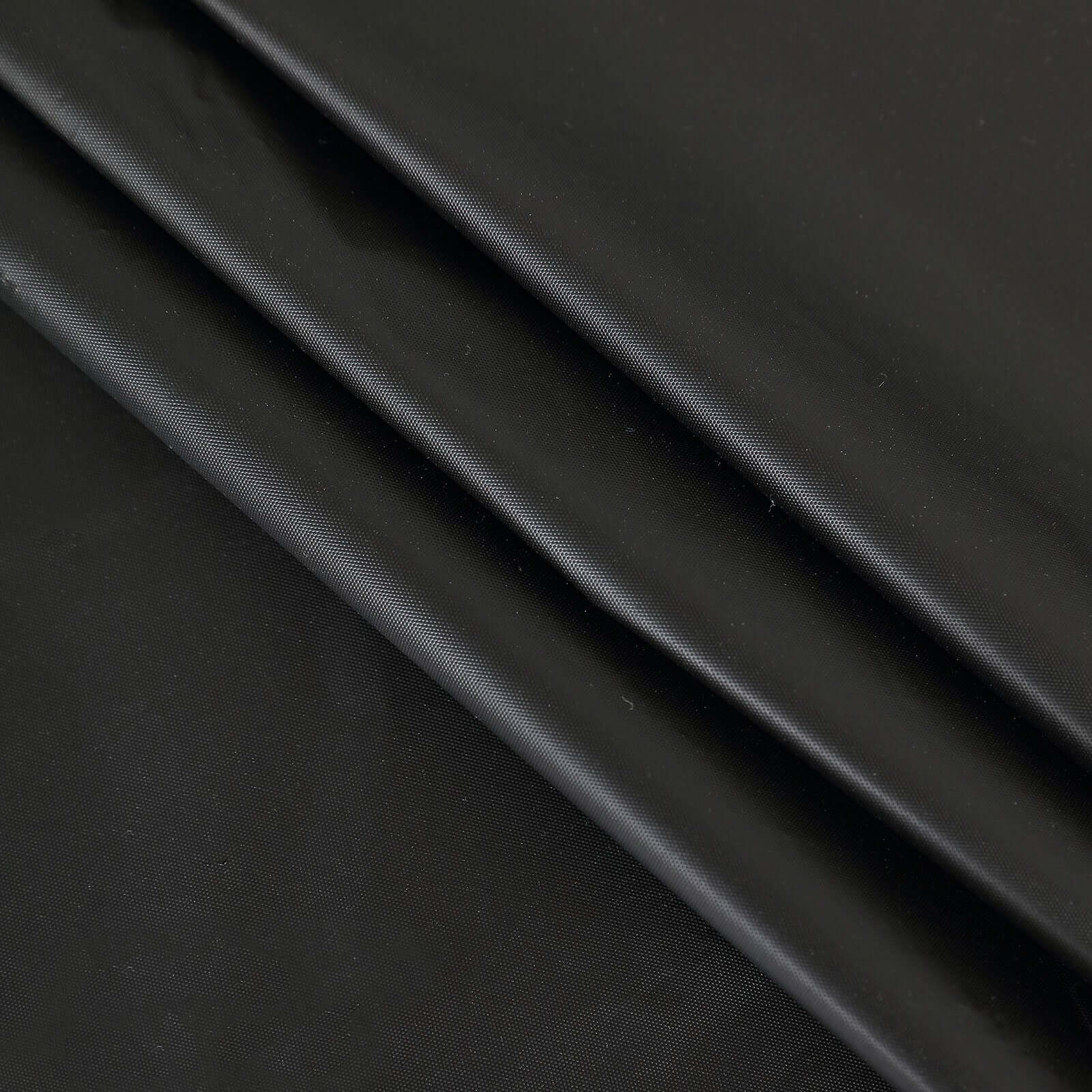 Hot Deal! 5-Pack Black PVC Disposable Rectangle Table Covers 54x108
