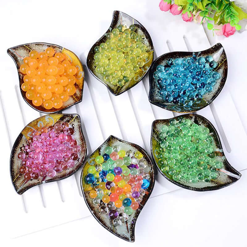10g Clear Large Nontoxic Water Gel Beads - Ideal Vase Filler for Floating Candles & Floral Displays