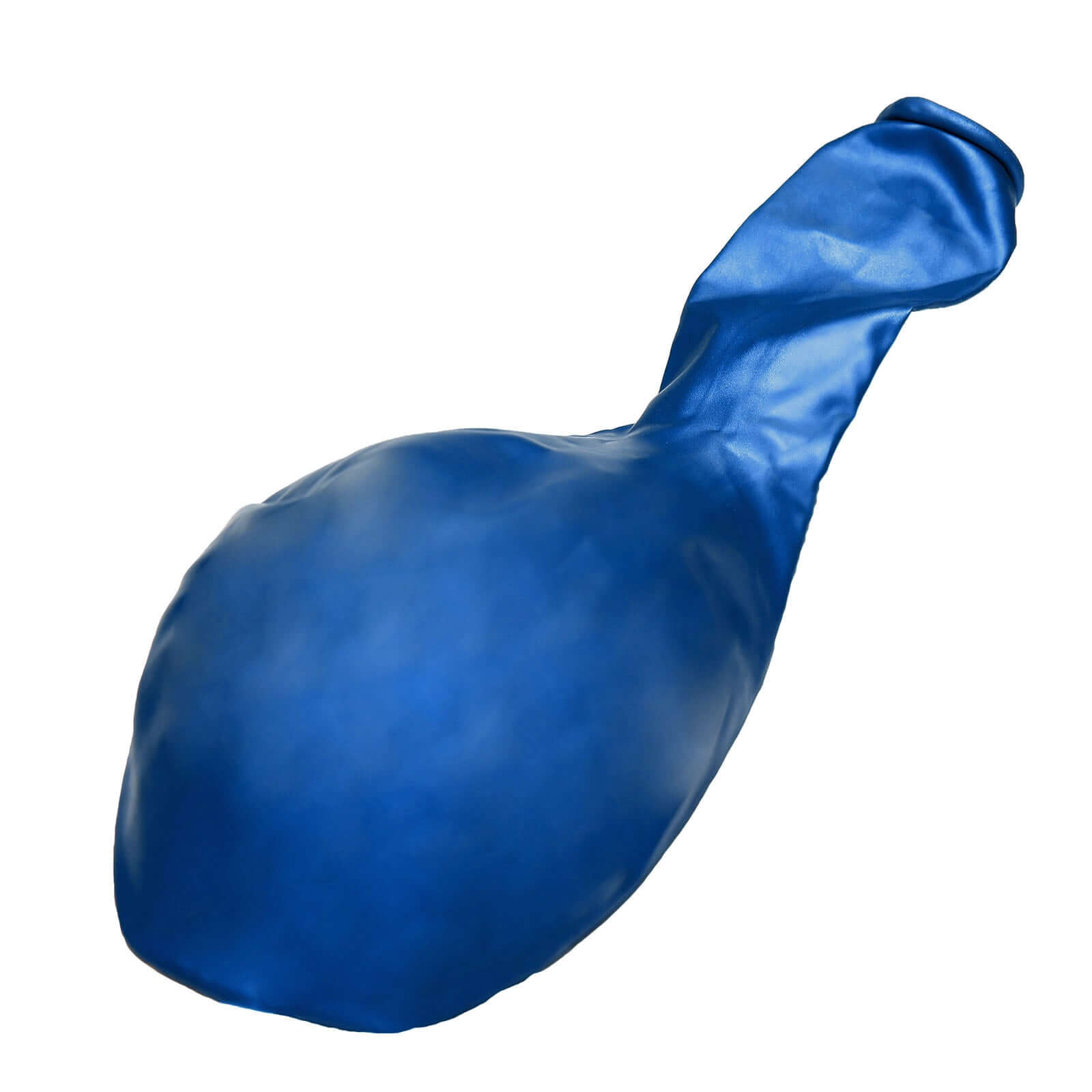 Hot Sale! 5-Piece Set of 18-Inch Royal Blue Metallic Chrome Latex Balloons for Helium or Air Filling