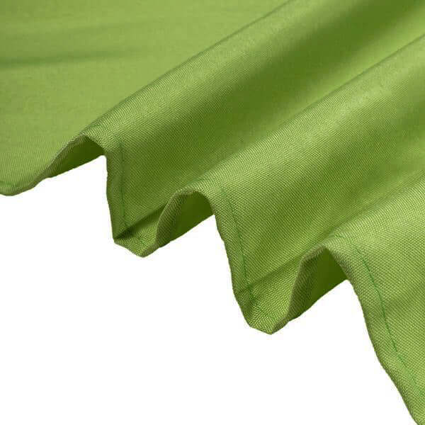 Apple Green 54x54 Polyester Square Table Overlay - Wrinkle-Free & Durable