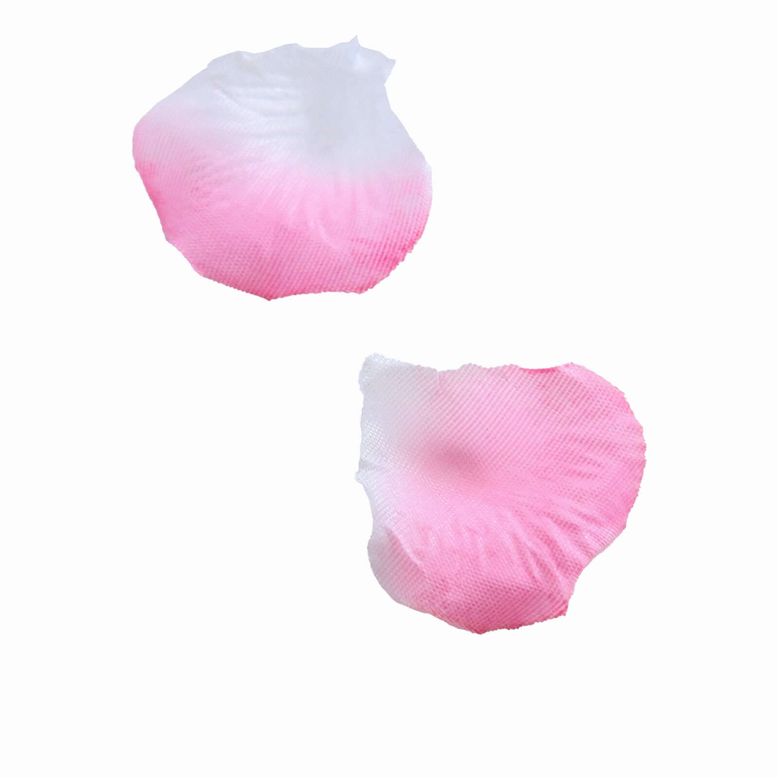 Hot Sale! 500-Piece Set of White and Pink Silk Rose Petal Confetti for Table and Floor Decor