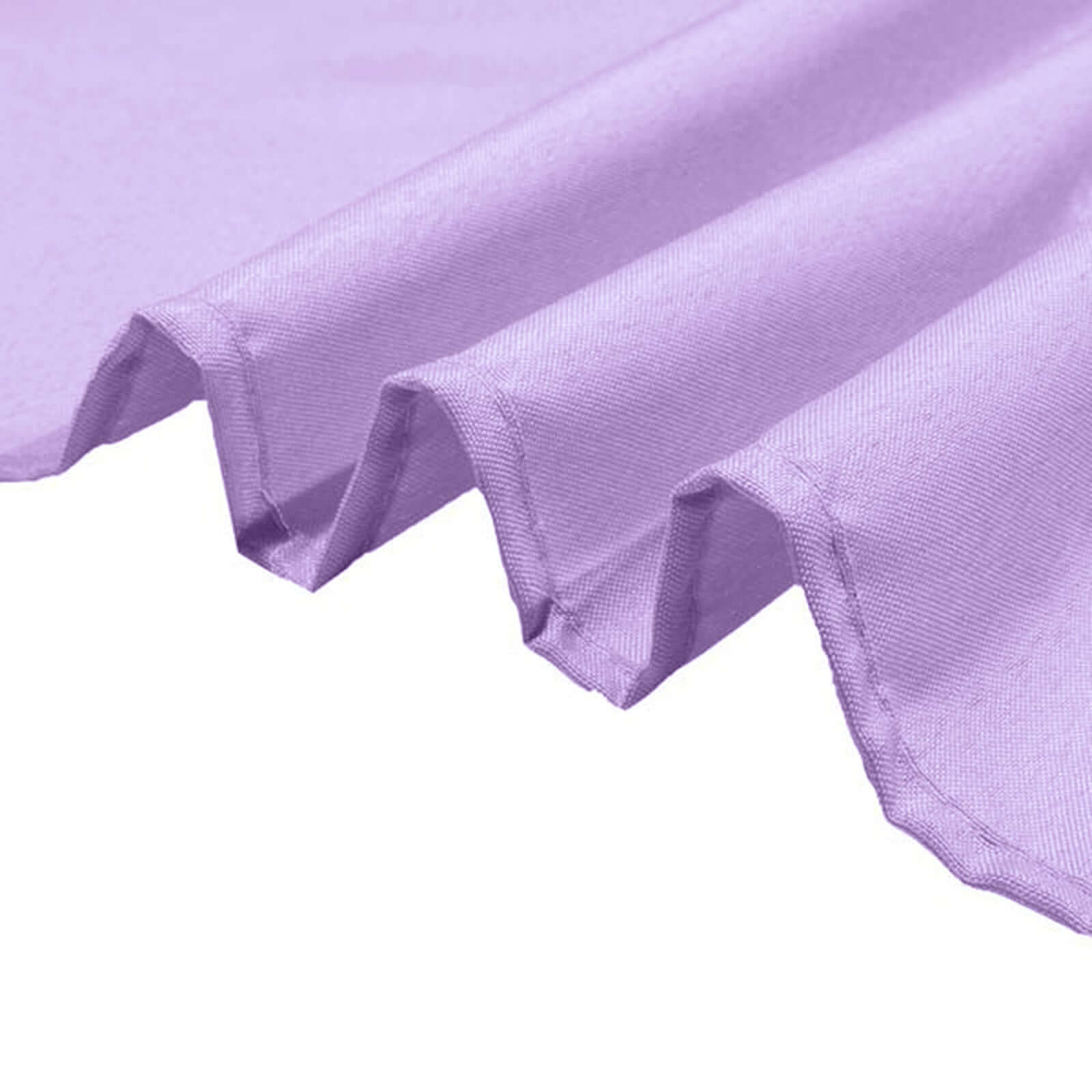 Wrinkle-Resistant & Durable 54x54 Polyester Square Tablecloth in Lavender Lilac