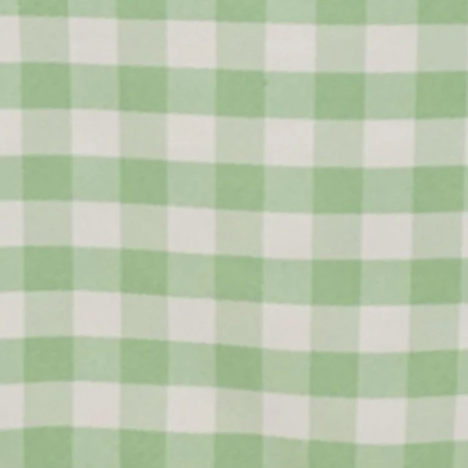 White/Sage Green Checkered Buffalo Plaid 60x102 Polyester Rectangle Tablecloth