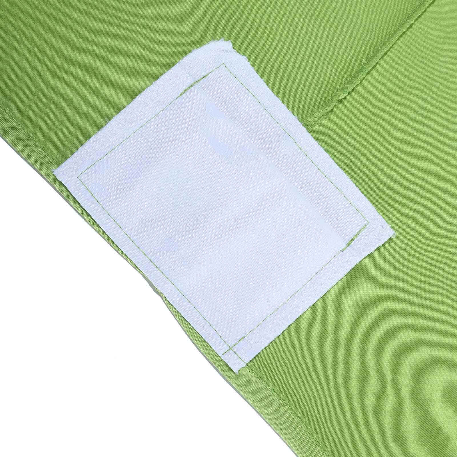 Apple Green Durable Spandex 6ft Rectangle Tablecloth - Perfect Form-Fitting Table Cover for Events