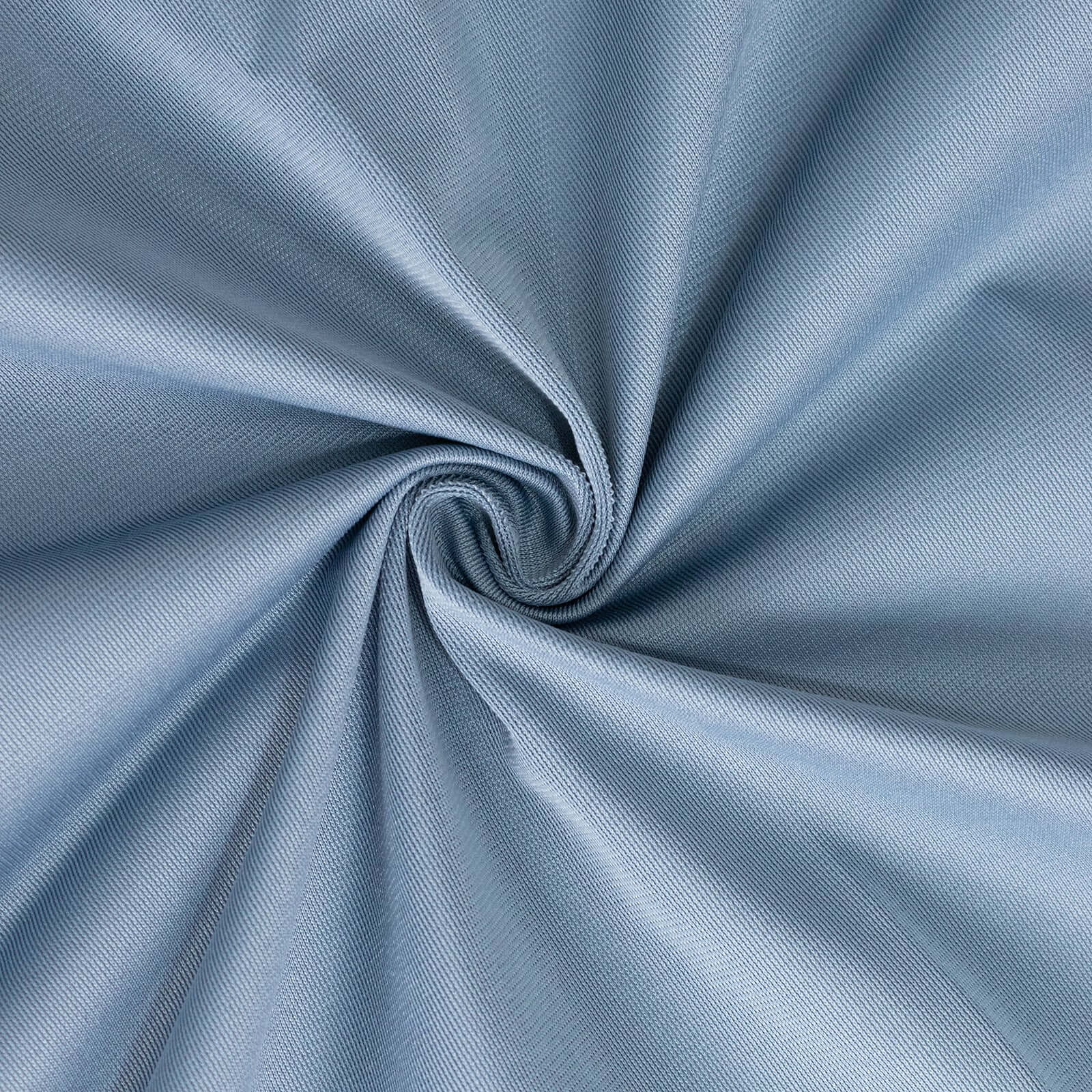 Premium Dusty Blue 70x70 Scuba Table Overlay - Wrinkle & Stain Free