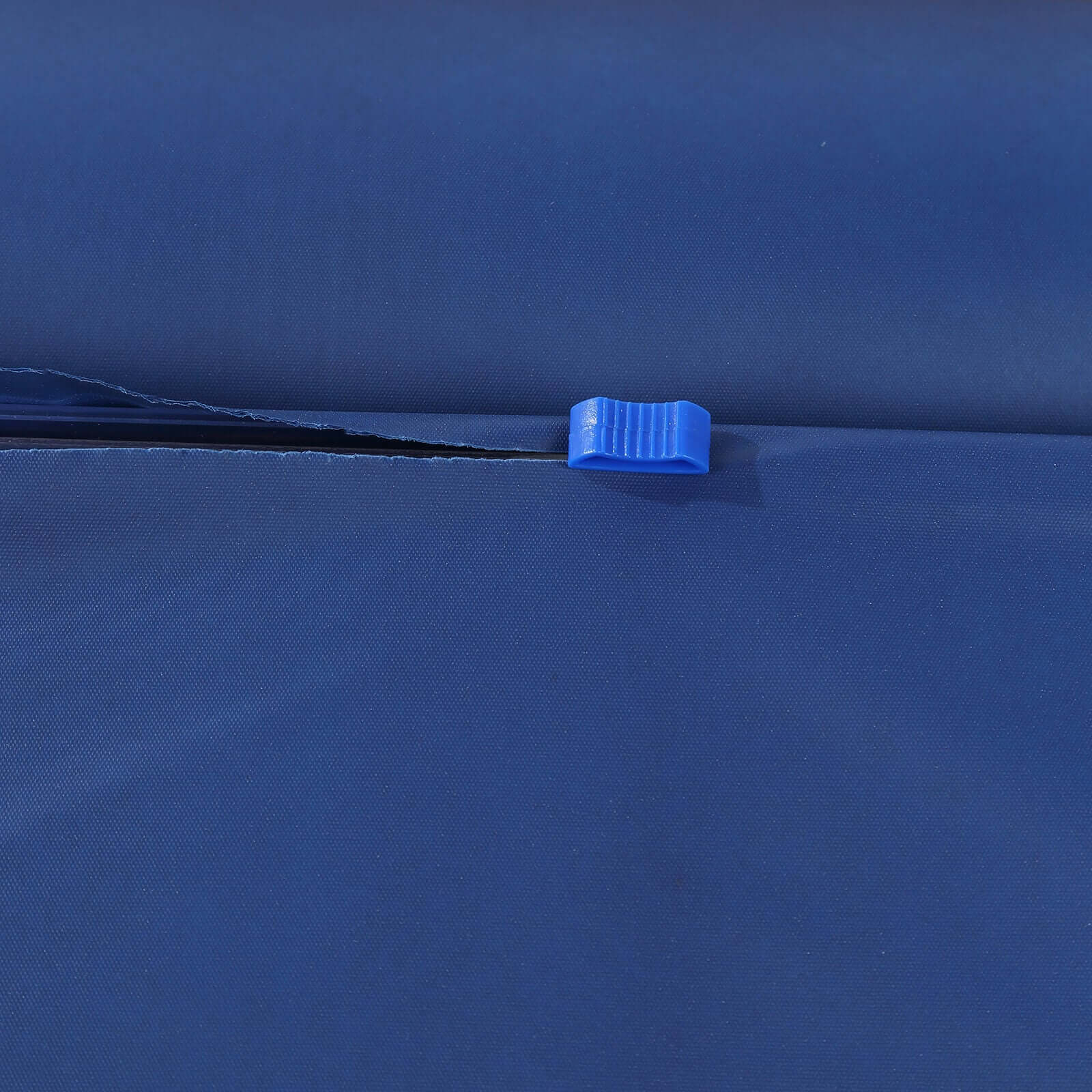 Navy Blue Plastic Table Cover Roll with Slide Cutter - Customizable & Durable 54x300ft