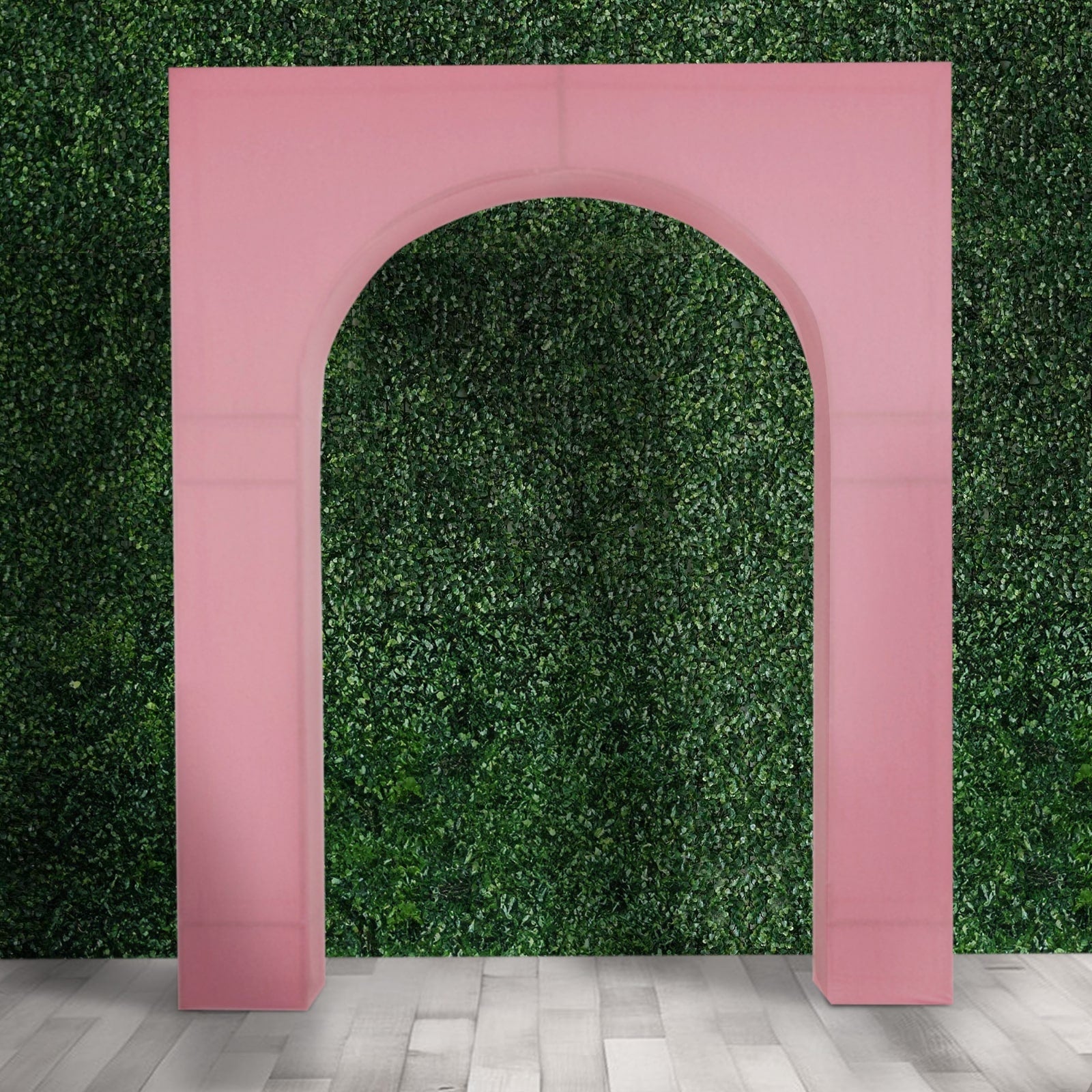 Hot Deal! 7ft Pink Spandex Wedding Arch Backdrop Stand Cover