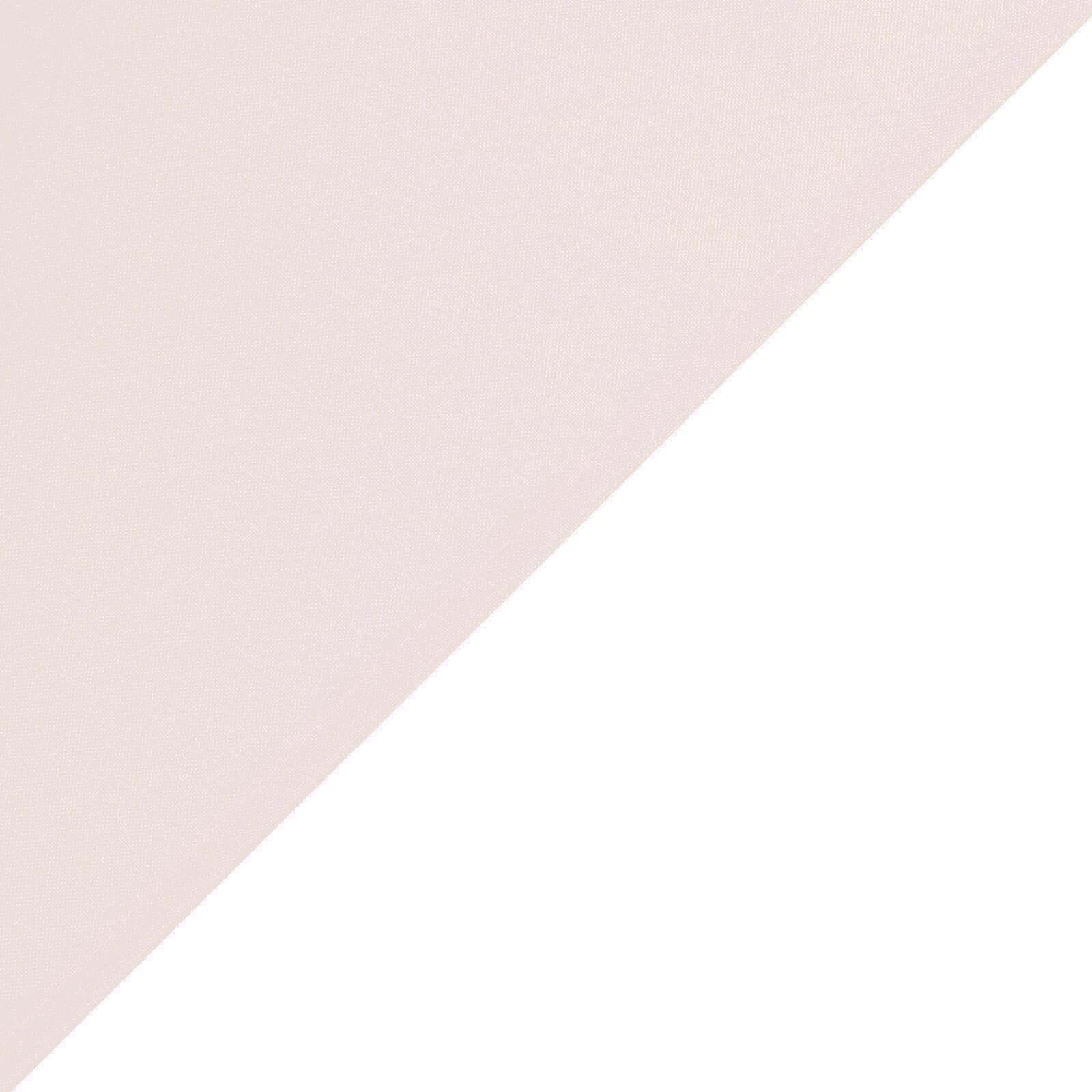 Blush 54x54 Polyester Square Tablecloth - Durable & Wrinkle-Free Table Cover