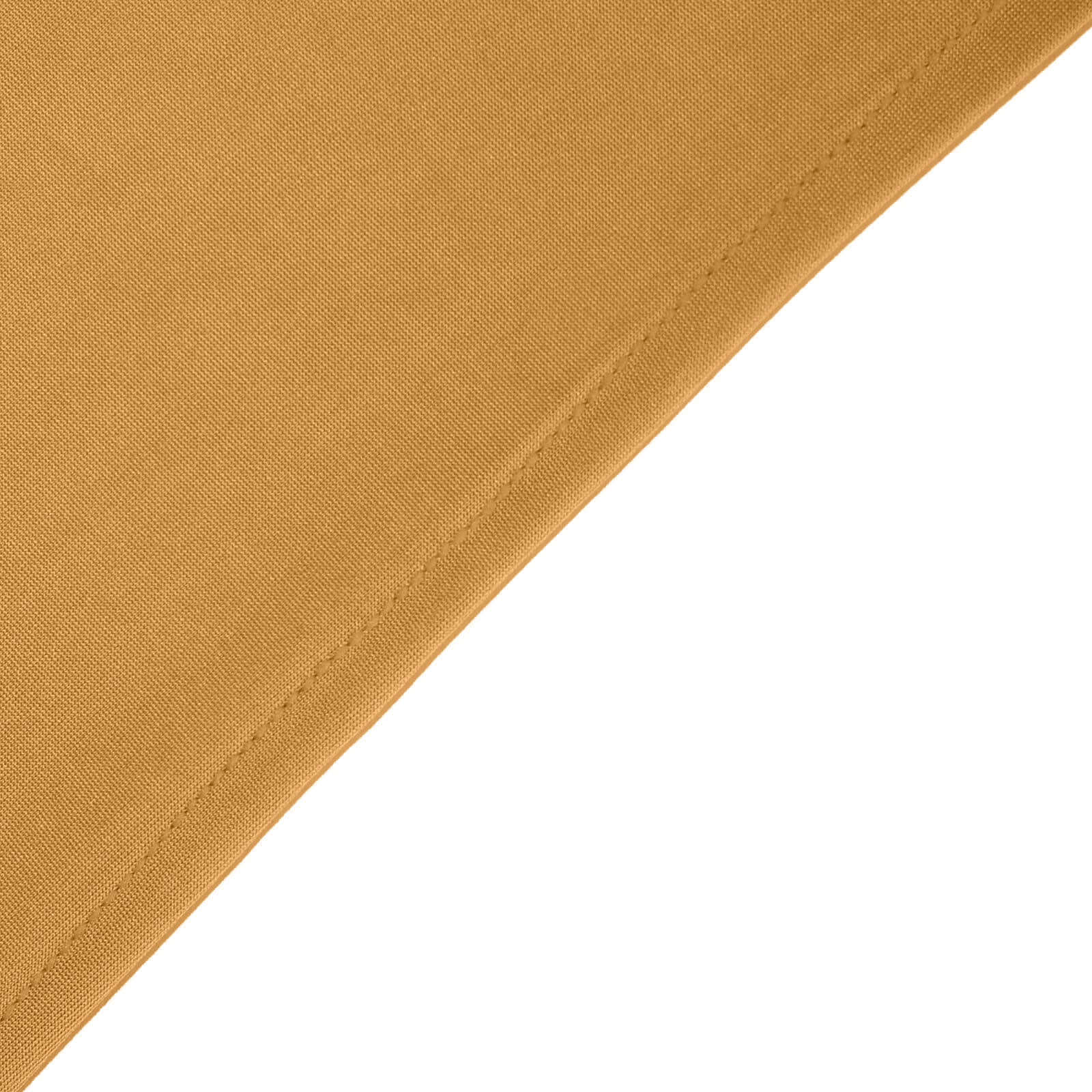 Premium Gold Stretch Spandex Table Cover (96x30 inches) - Ideal for Events & Presentations