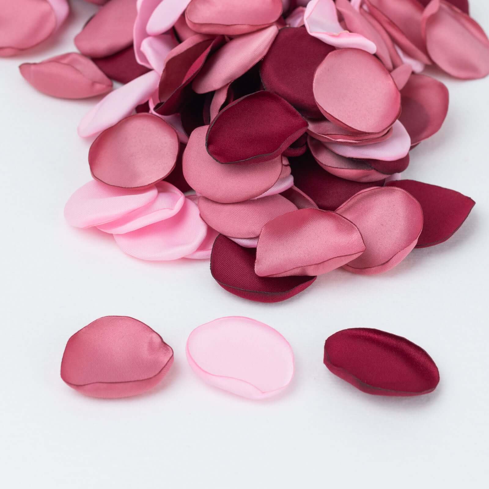 400-Pack Realistic Dusty Rose Silk Rose Petals for Event Decor
