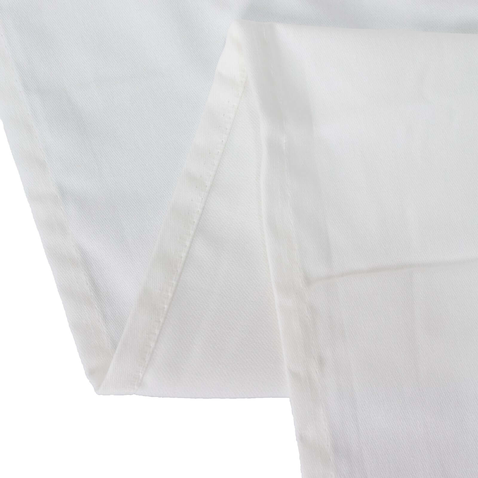 Exclusive White 100% Cotton Rectangle Tablecloth - Soft, Breathable & Elegant