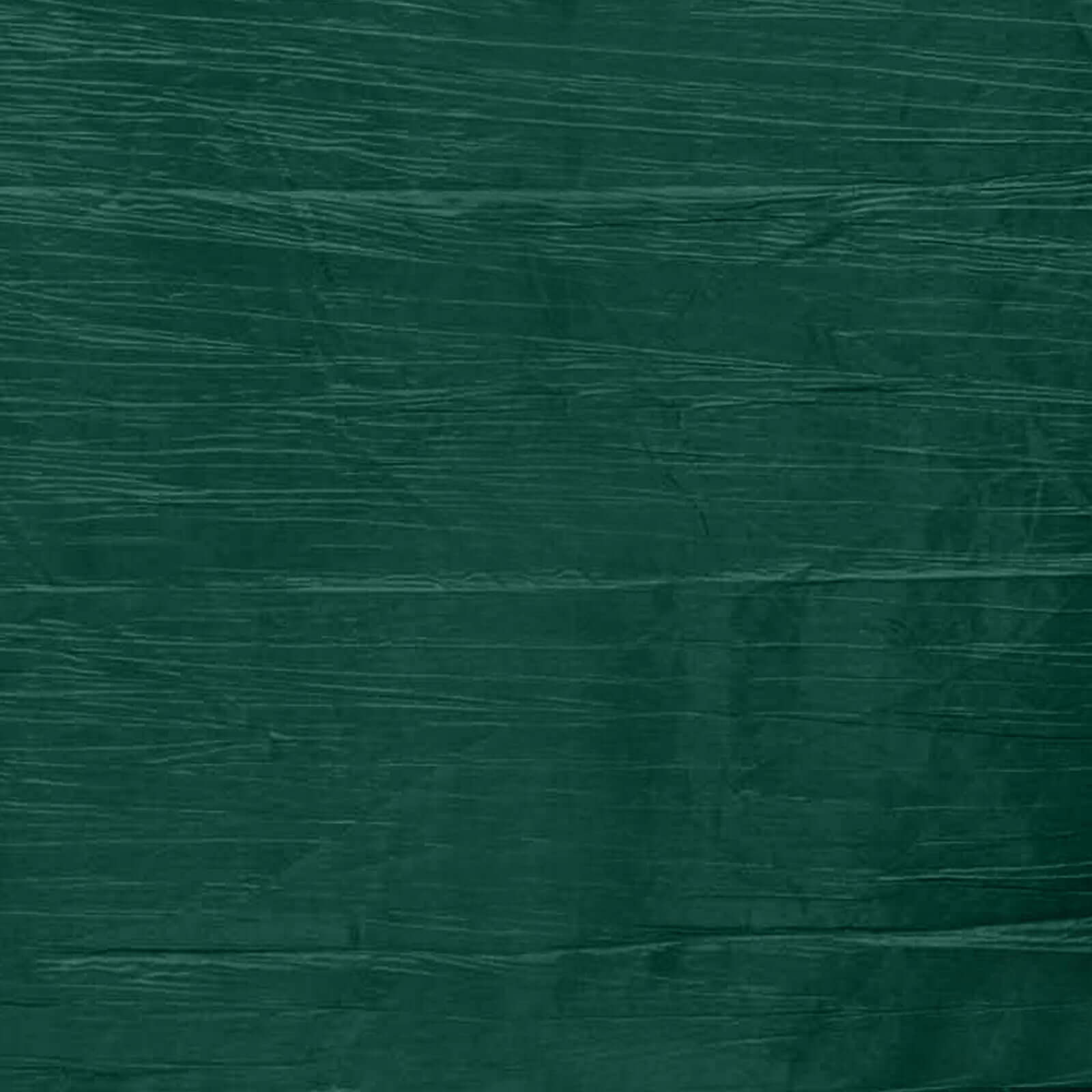 Exclusive Hunter Emerald Green Crinkle Taffeta 90x132 Rectangle Seamless Tablecloth