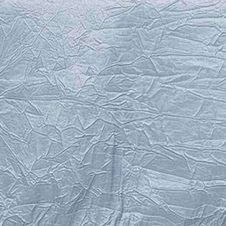 Exclusive Dusty Blue Crinkle Taffeta Rectangle Tablecloth 90x156 - Ideal for Events