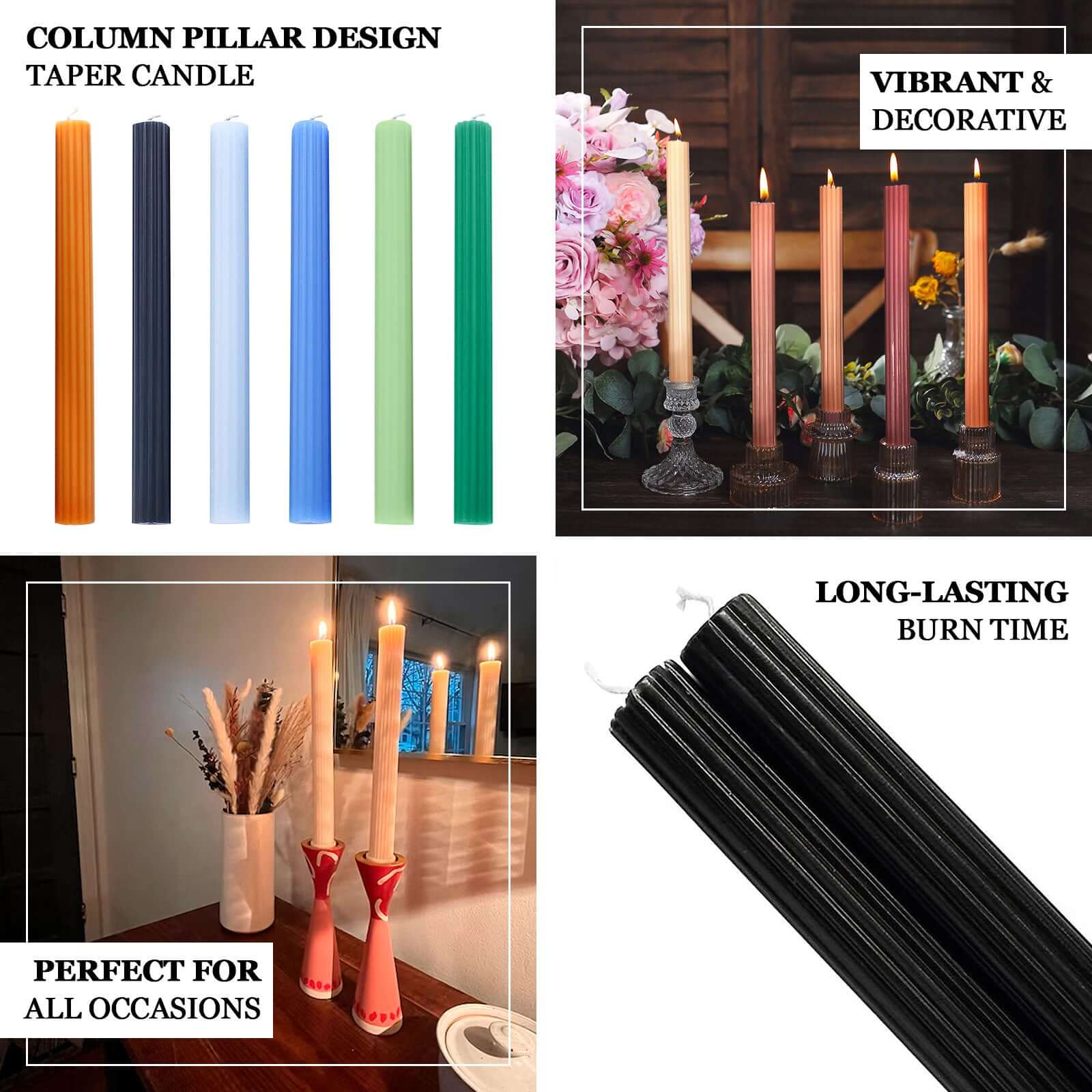 Hot Deal! Premium 5-Pack Assorted Blue Unscented 9
