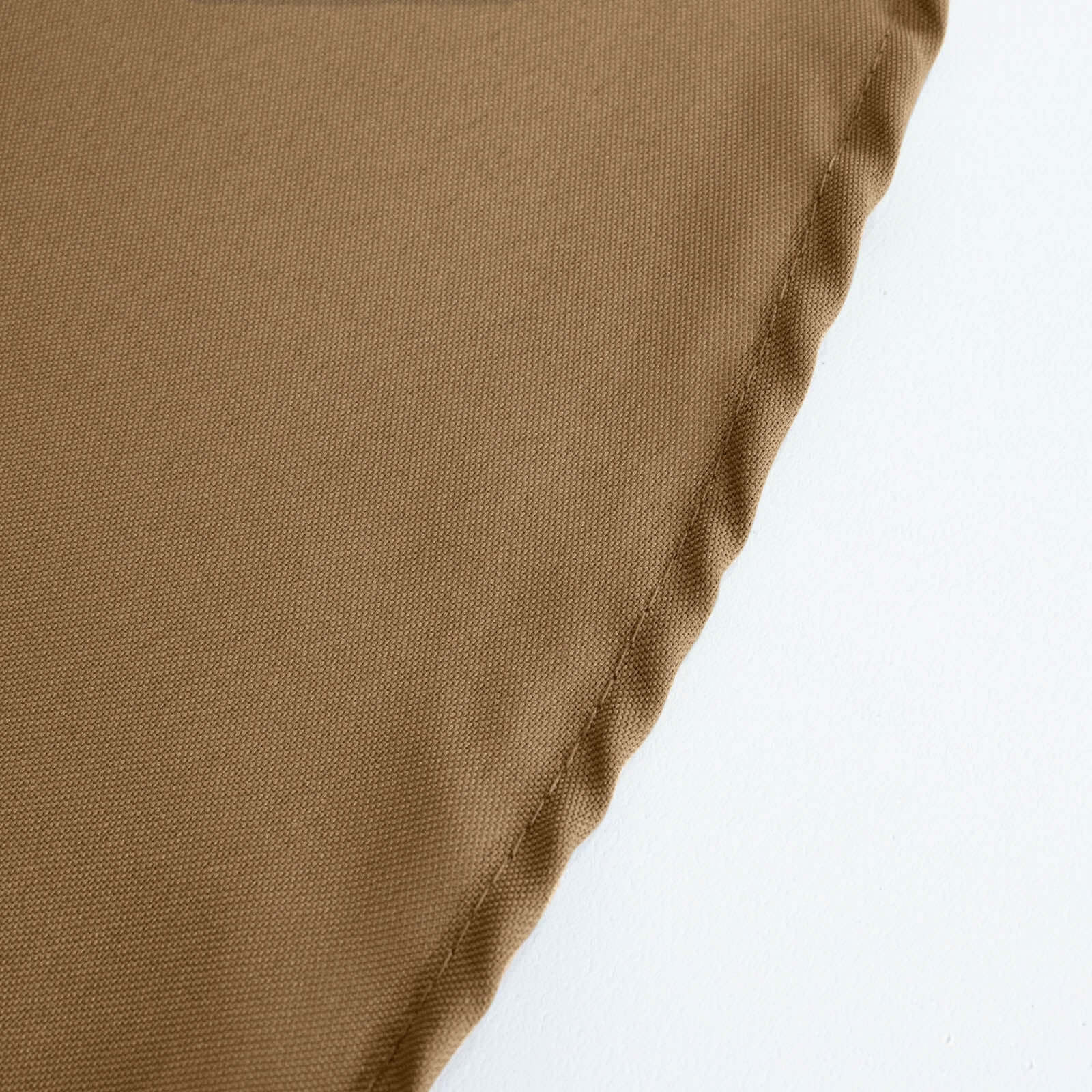 Wrinkle-Resistant & Durable 70x70 Polyester Square Tablecloth in Taupe - Ideal for Various Events