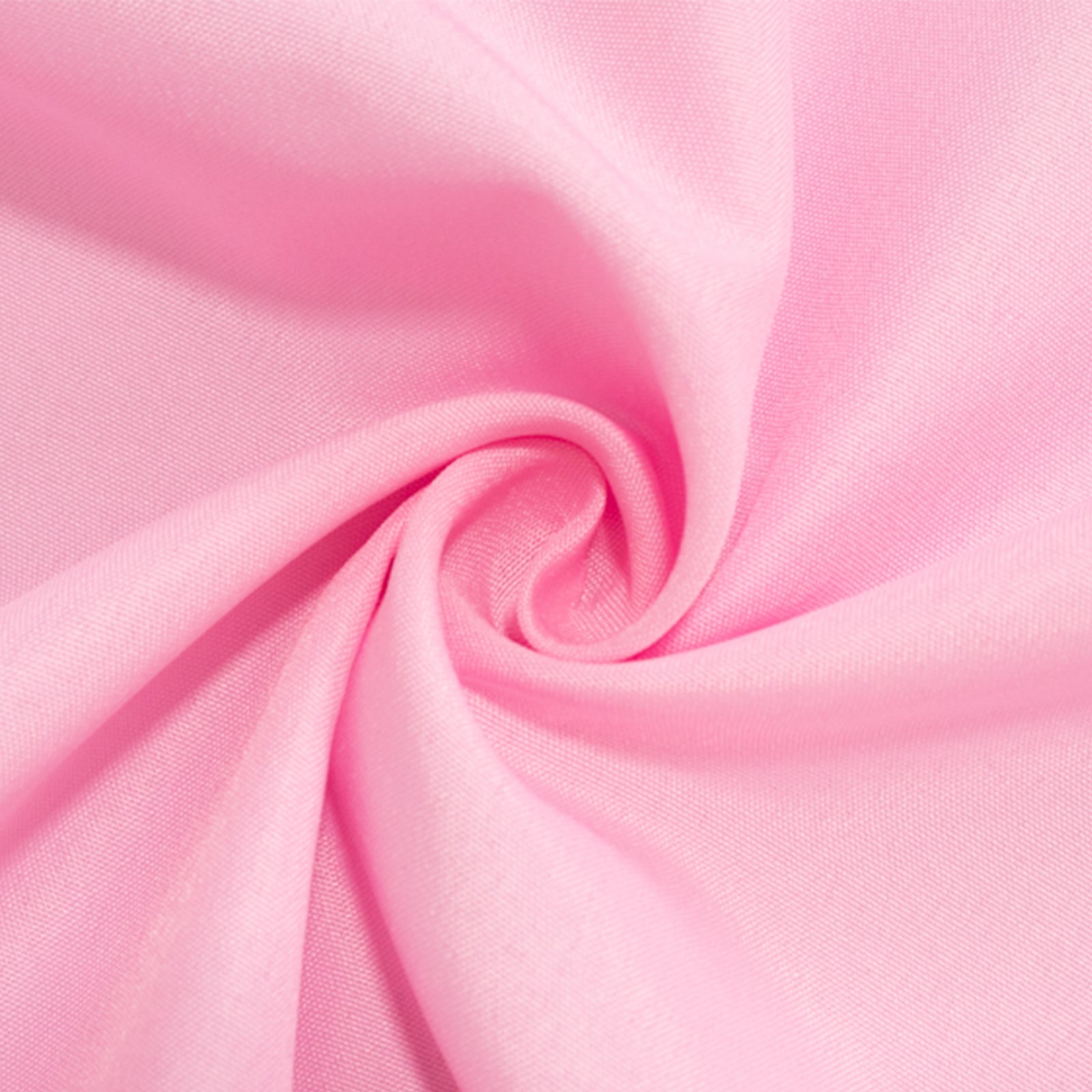 Durable and Easy - care Pink Polyester Fitted 72x30 Rectangle Tablecloth