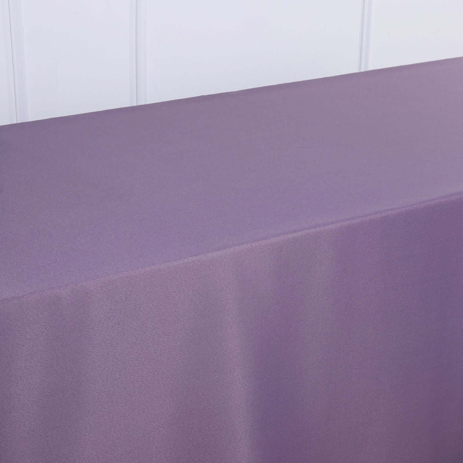 Stylish & Durable Violet Amethyst Polyester 60x102 Rectangle Tablecloth - Great Deal