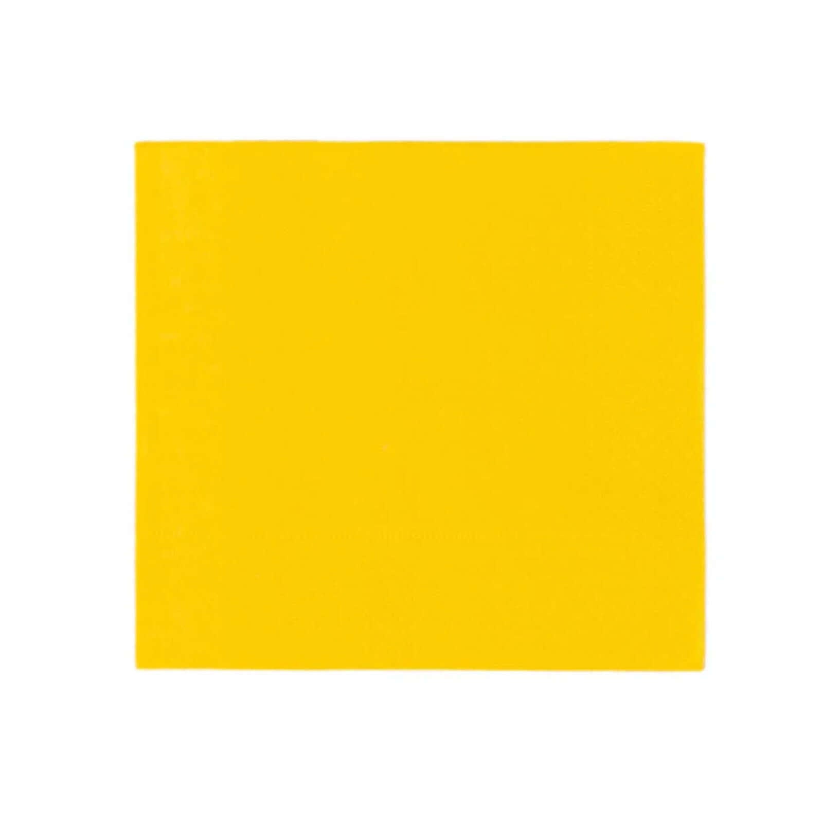 Special Offer! 50-Pack Yellow 2-Ply 18GSM Disposable Soft Cocktail Beverage Napkins 5x5