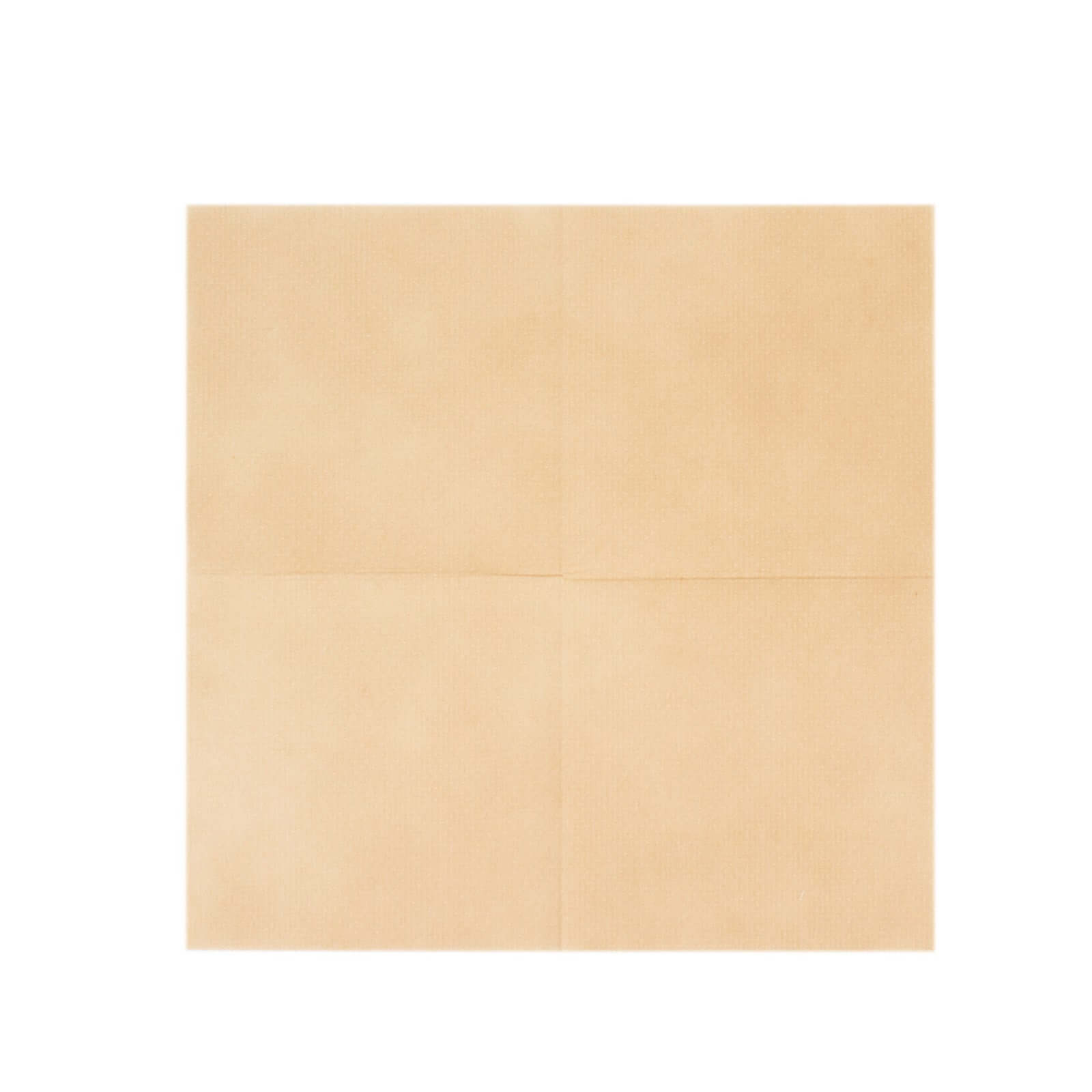 20-Piece Set of 5x5 Natural Linen-Look Highly Absorbent Airlaid Napkins