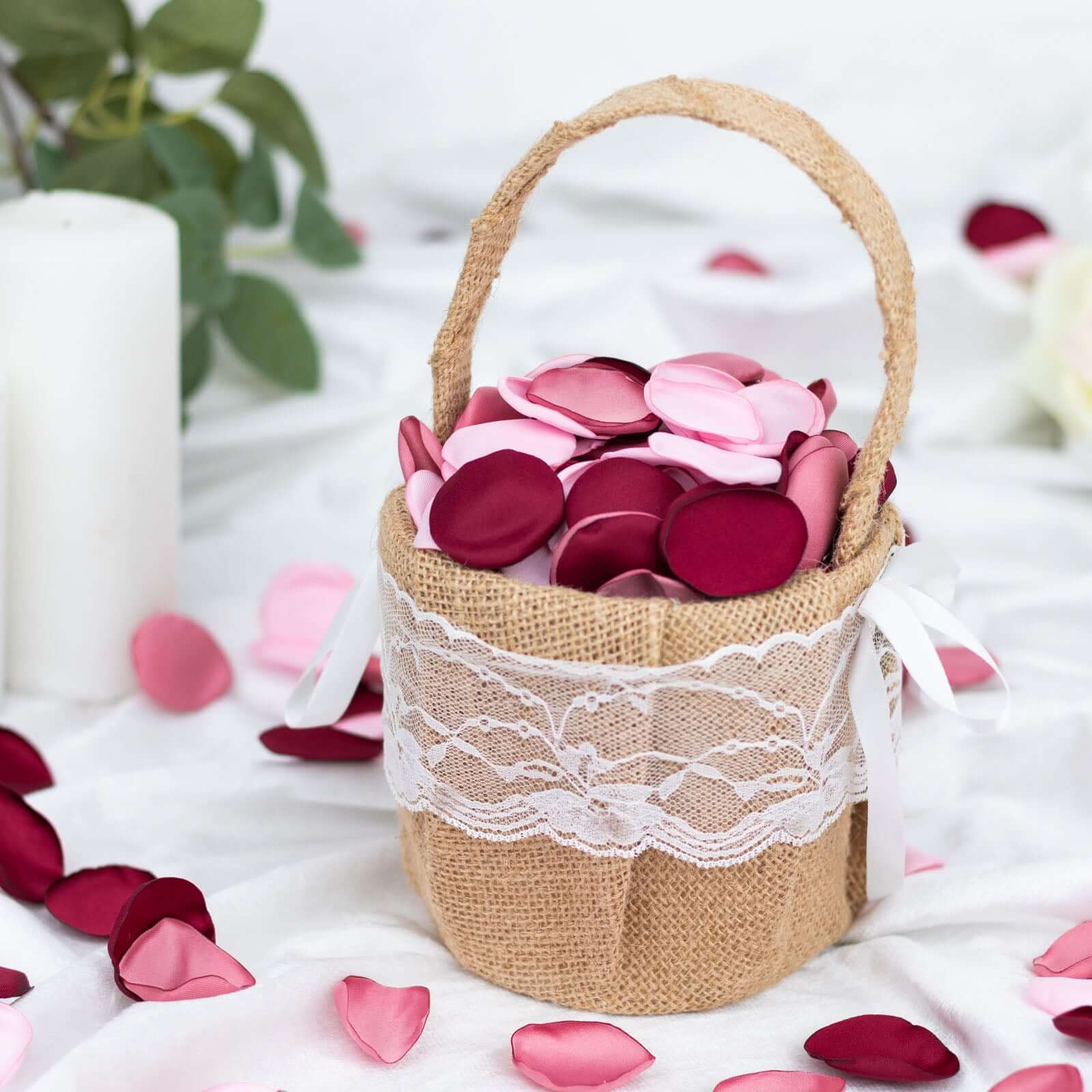 400-Pack Realistic Dusty Rose Silk Rose Petals for Event Decor