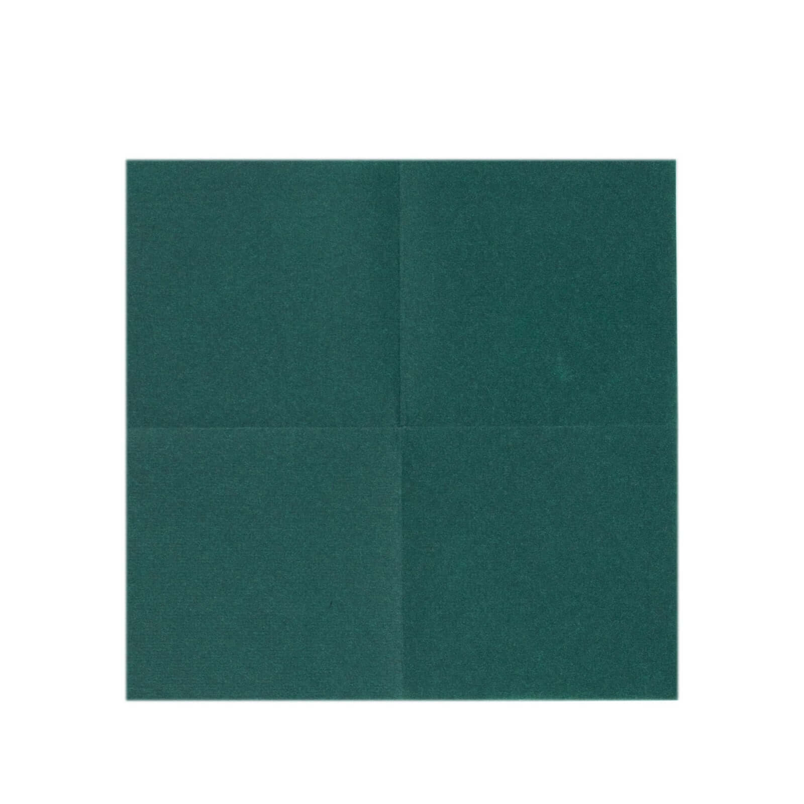 20-Pack Hunter Emerald Green Airlaid Cocktail Napkins - Soft, Absorbent & Linen-Like
