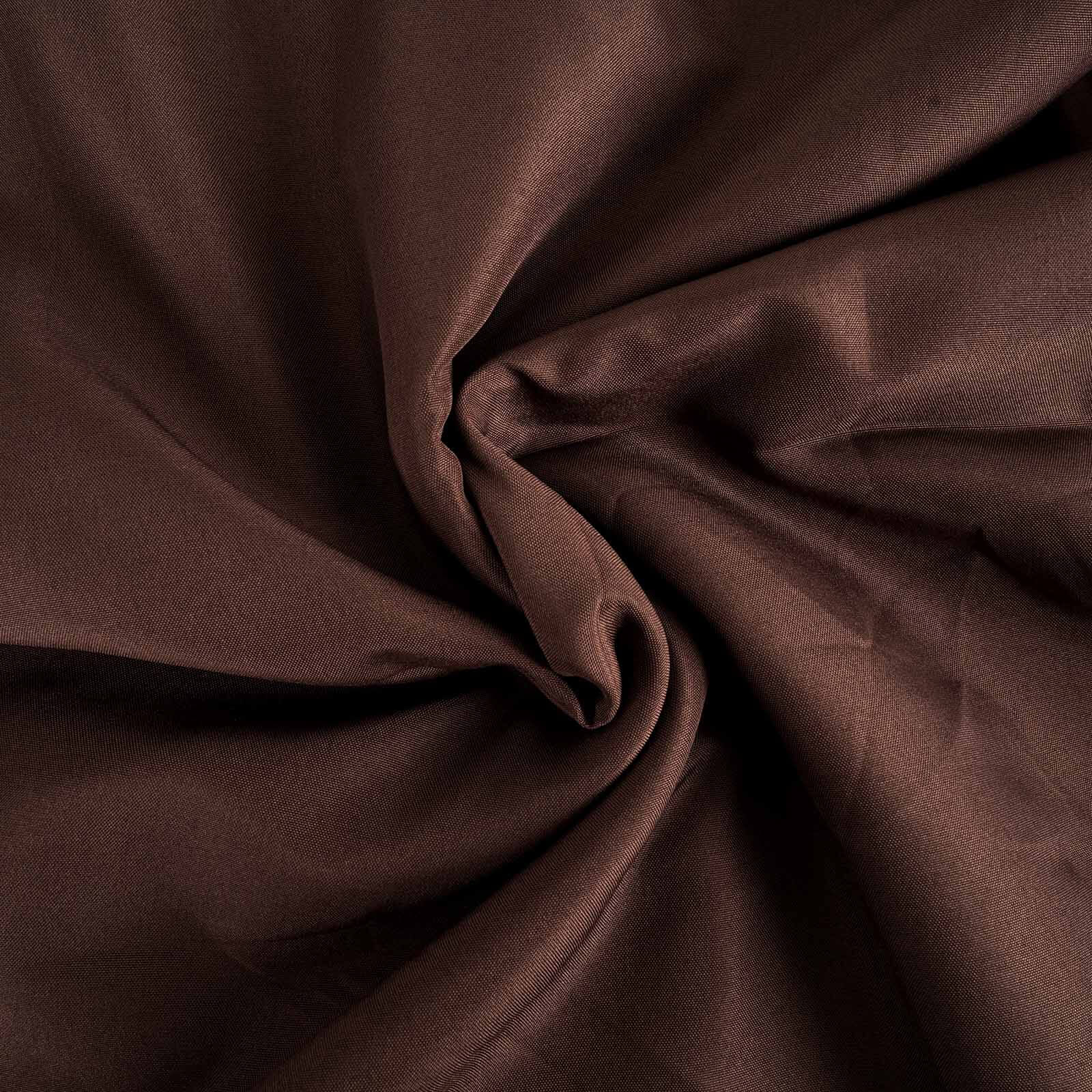 Chocolate 60x126 Rectangle Polyester Wrinkle-Resistant Table Cover