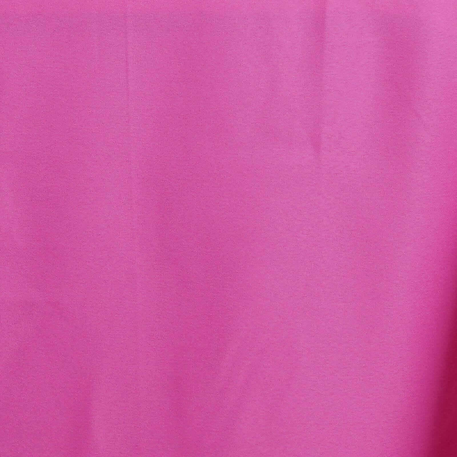 Wrinkle-Resistant 60x126 Rectangle Fuchsia Polyester Table Cover