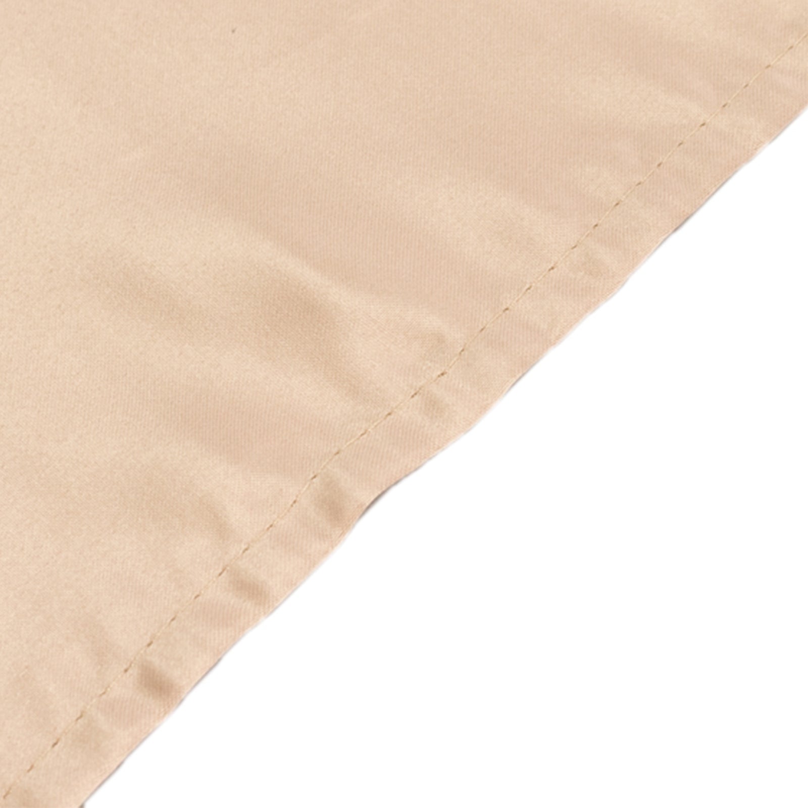 Nude Lamour Satin Rectangle Tablecloth (60x102) - Durable & Silky Soft