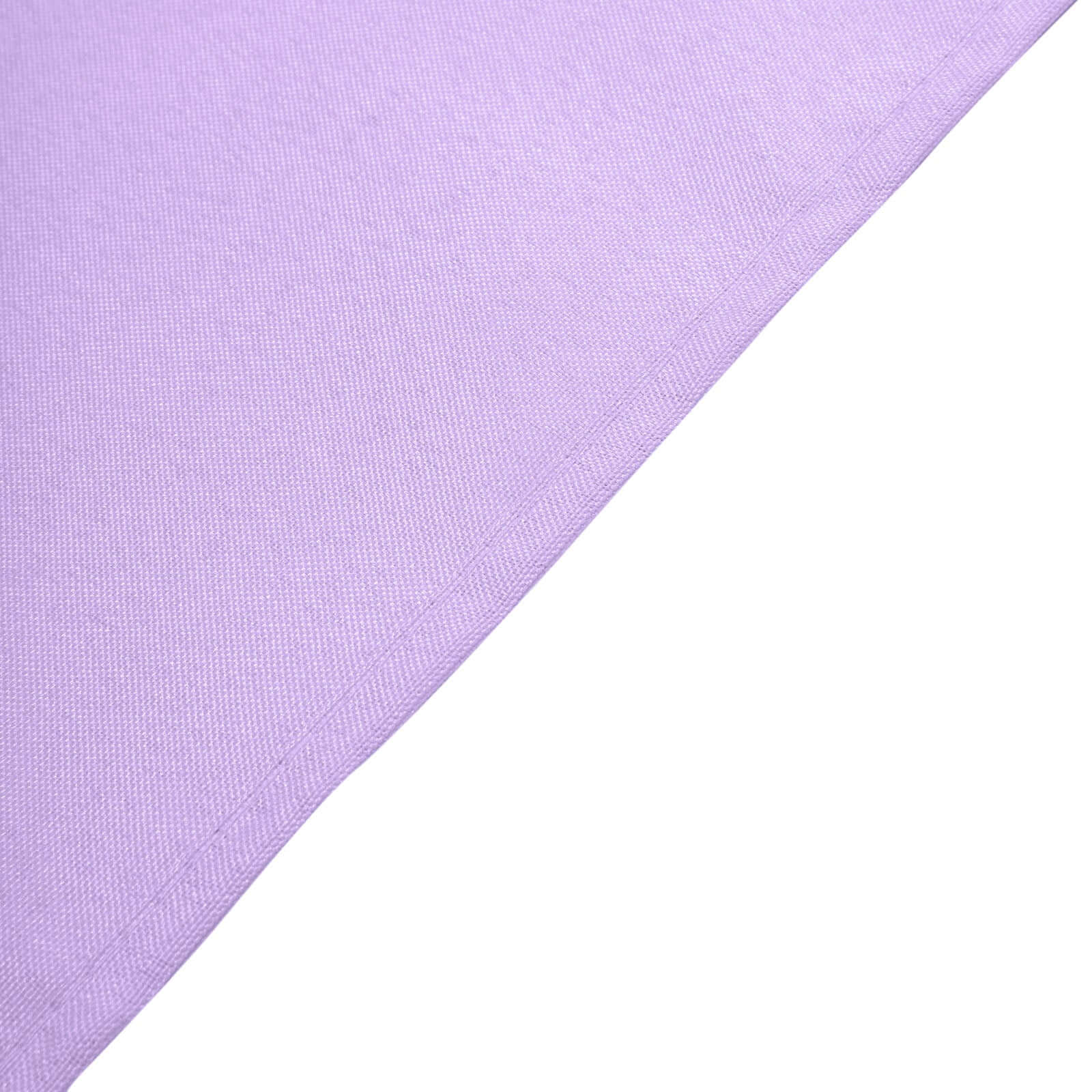 Wrinkle-Resistant Lavender Lilac Polyester Tablecloth 60x126 - Ideal for Events