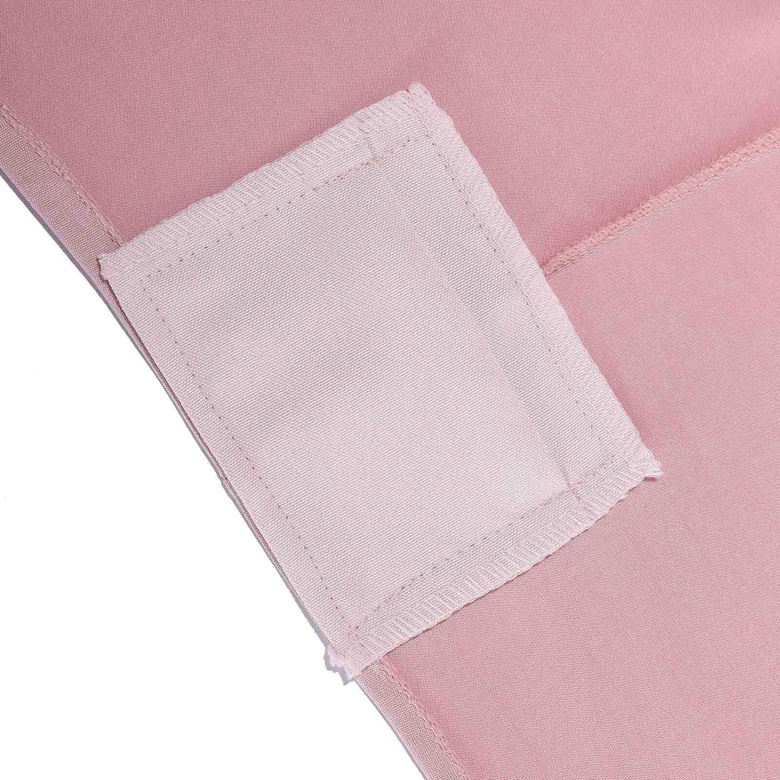 6ft Dusty Rose Stretch Spandex Rectangle Tablecloth - Ideal for Events & Presentations