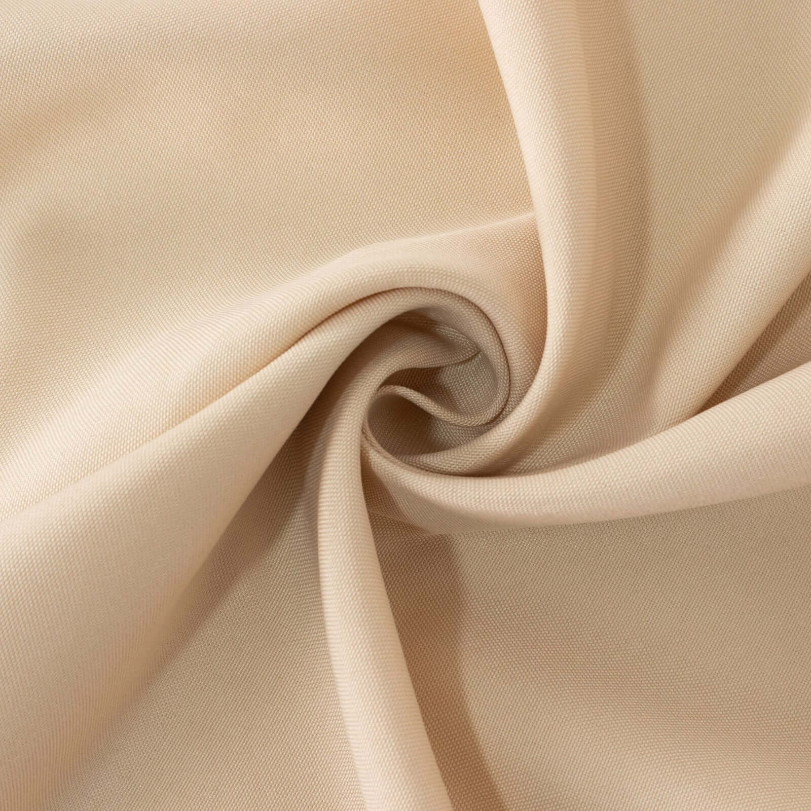 Exclusive Beige 70x70 220GSM Wrinkle-Resistant Polyester Square Tablecloth