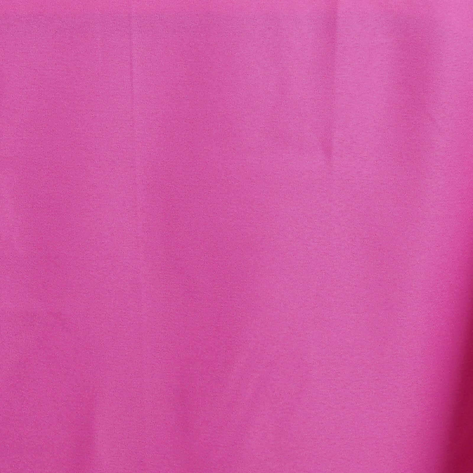 Wrinkle-Resistant Seamless Fuchsia Polyester Rectangle Tablecloth 90x156