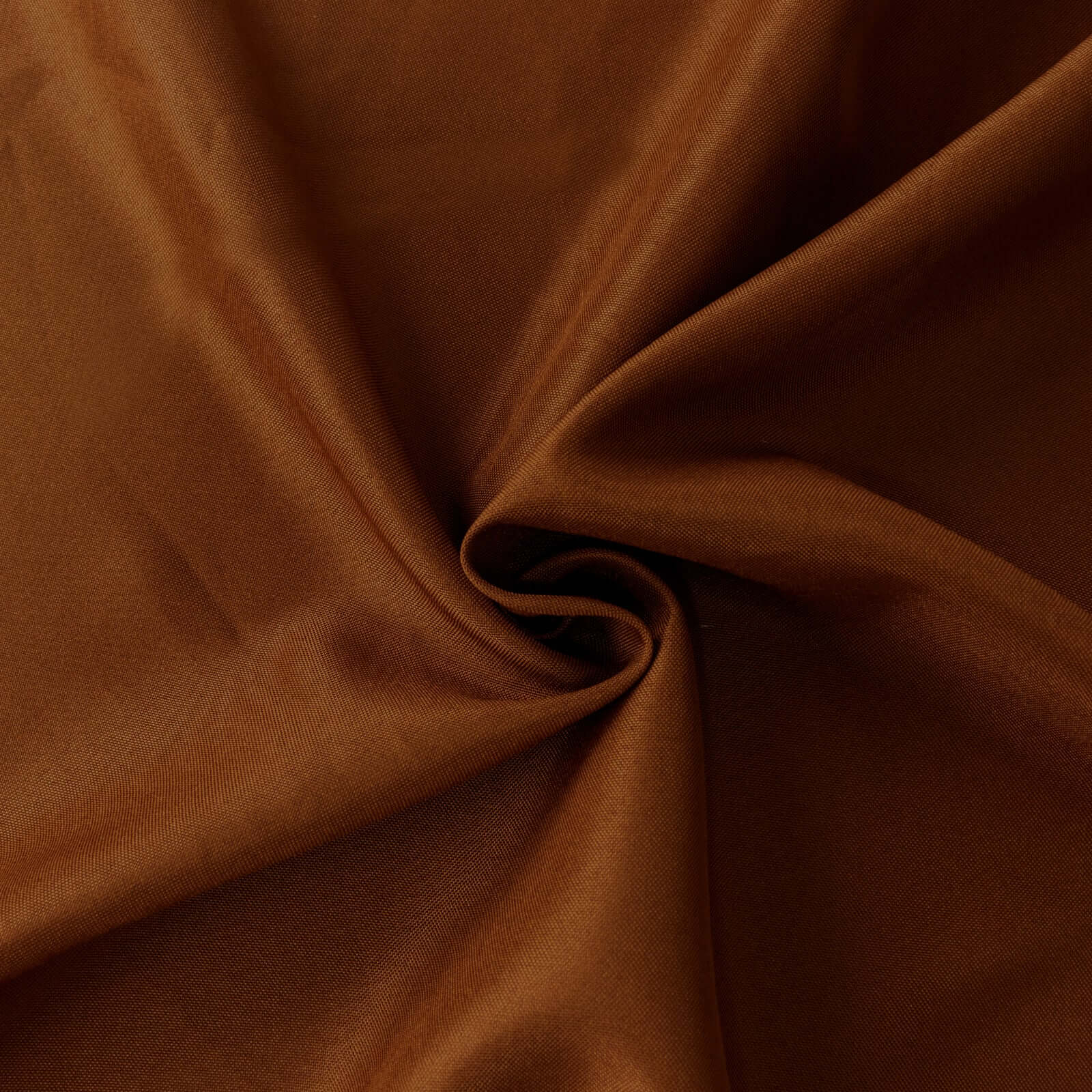 Stylish & Durable Cinnamon Brown Polyester 72x120 Rectangle Tablecloth