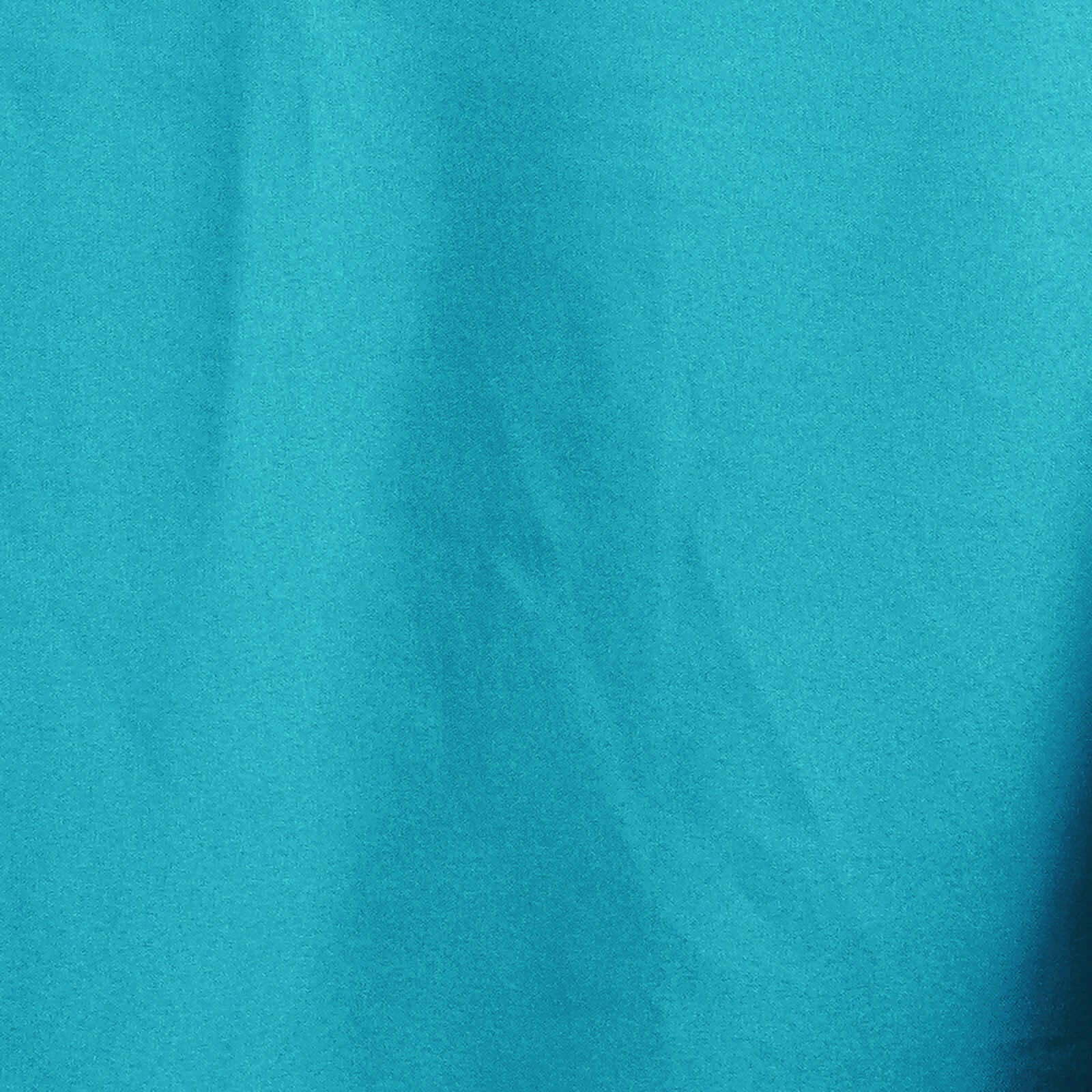 Get This Seamless Wrinkle-Resistant Turquoise Polyester Rectangle Tablecloth 90x132