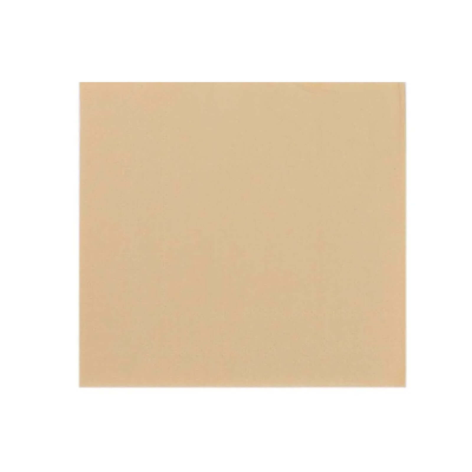 Great Deal! 50-Pack of 2-Ply Disposable Beige Paper Cocktail Napkins, 18GSM, 5x5